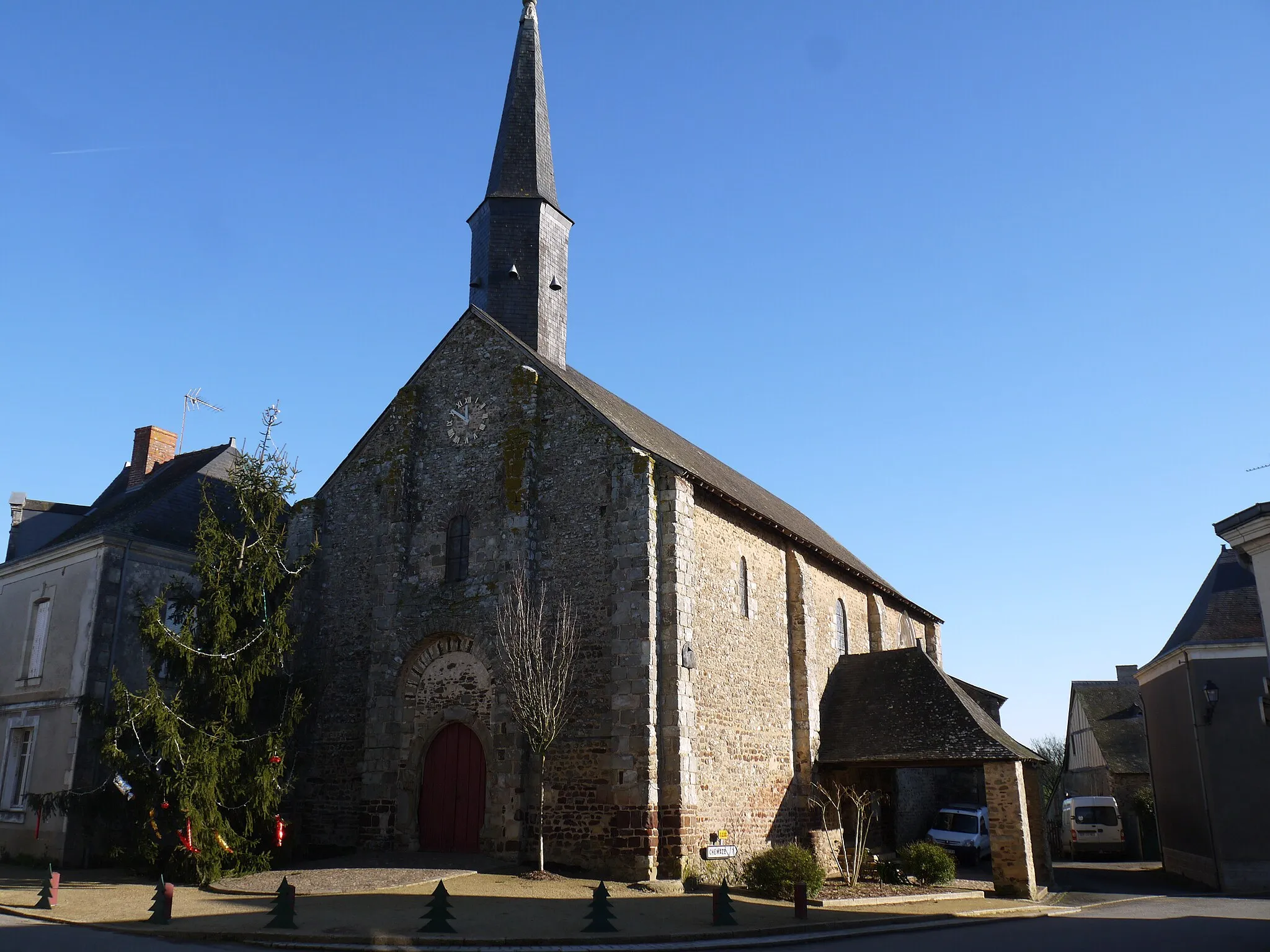 Photo showing: Eglise de Mée