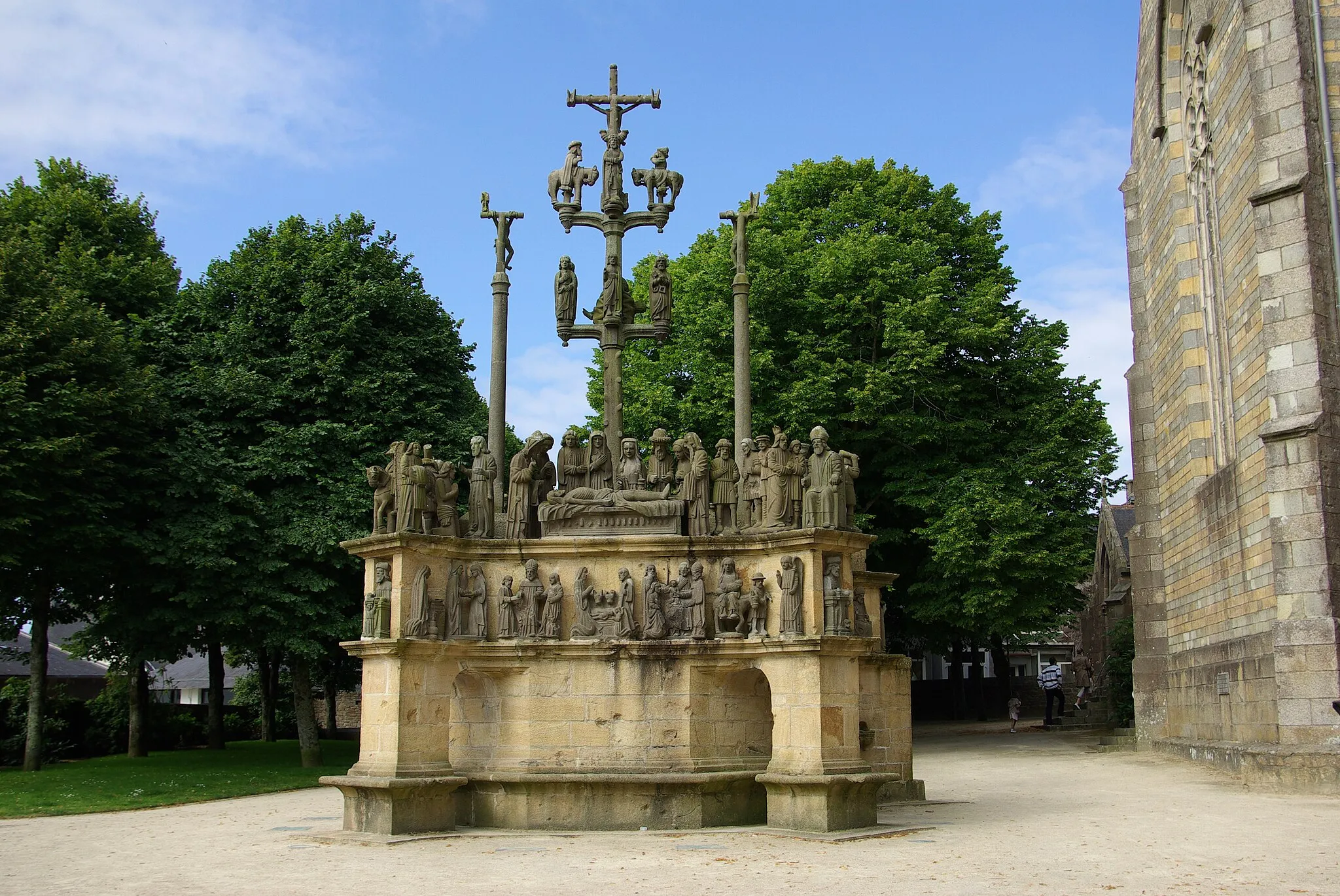 Photo showing: Calvary of Plougastel-Daoulas (Finistère, France)