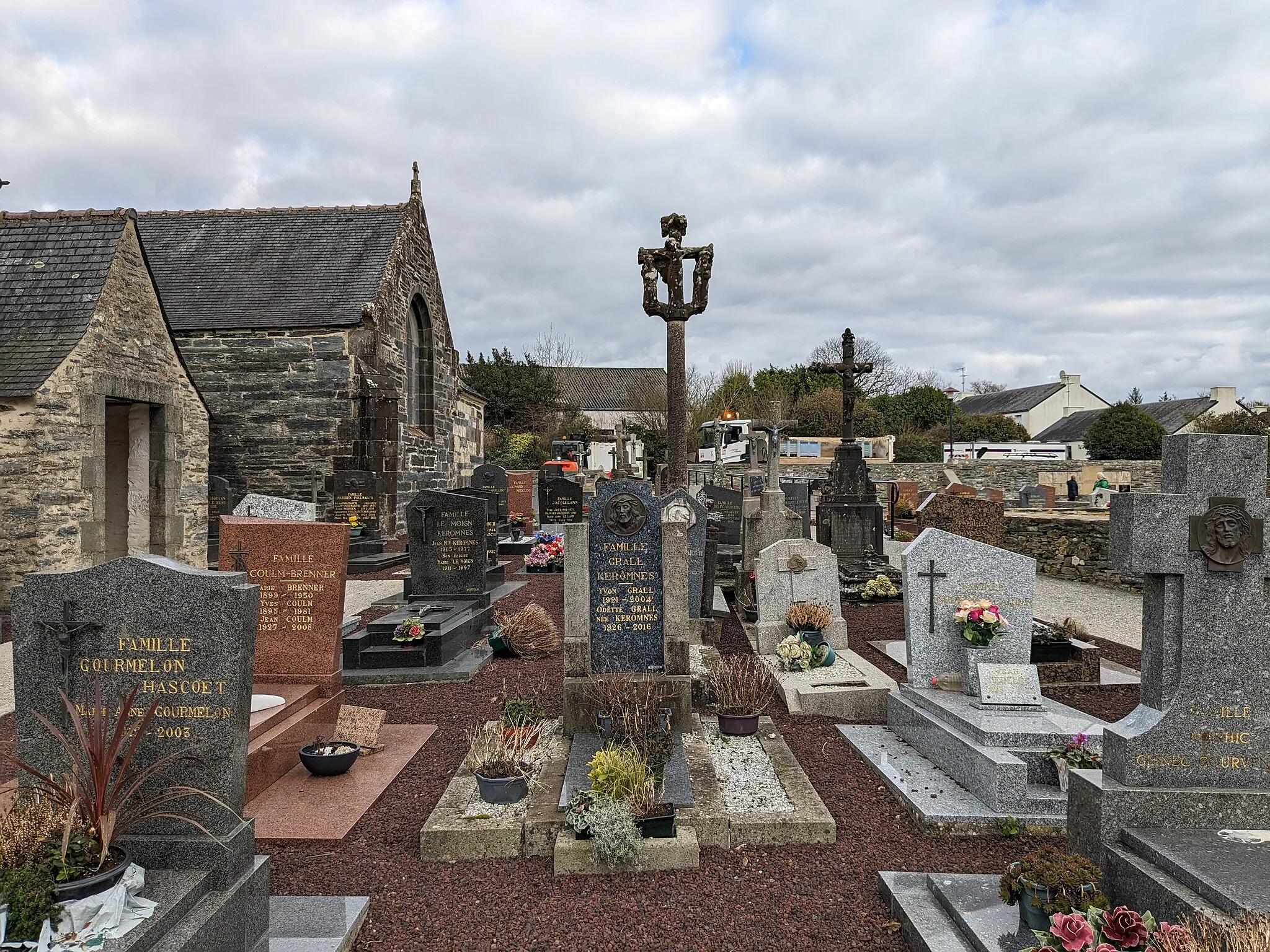 Photo showing: Cimetière.