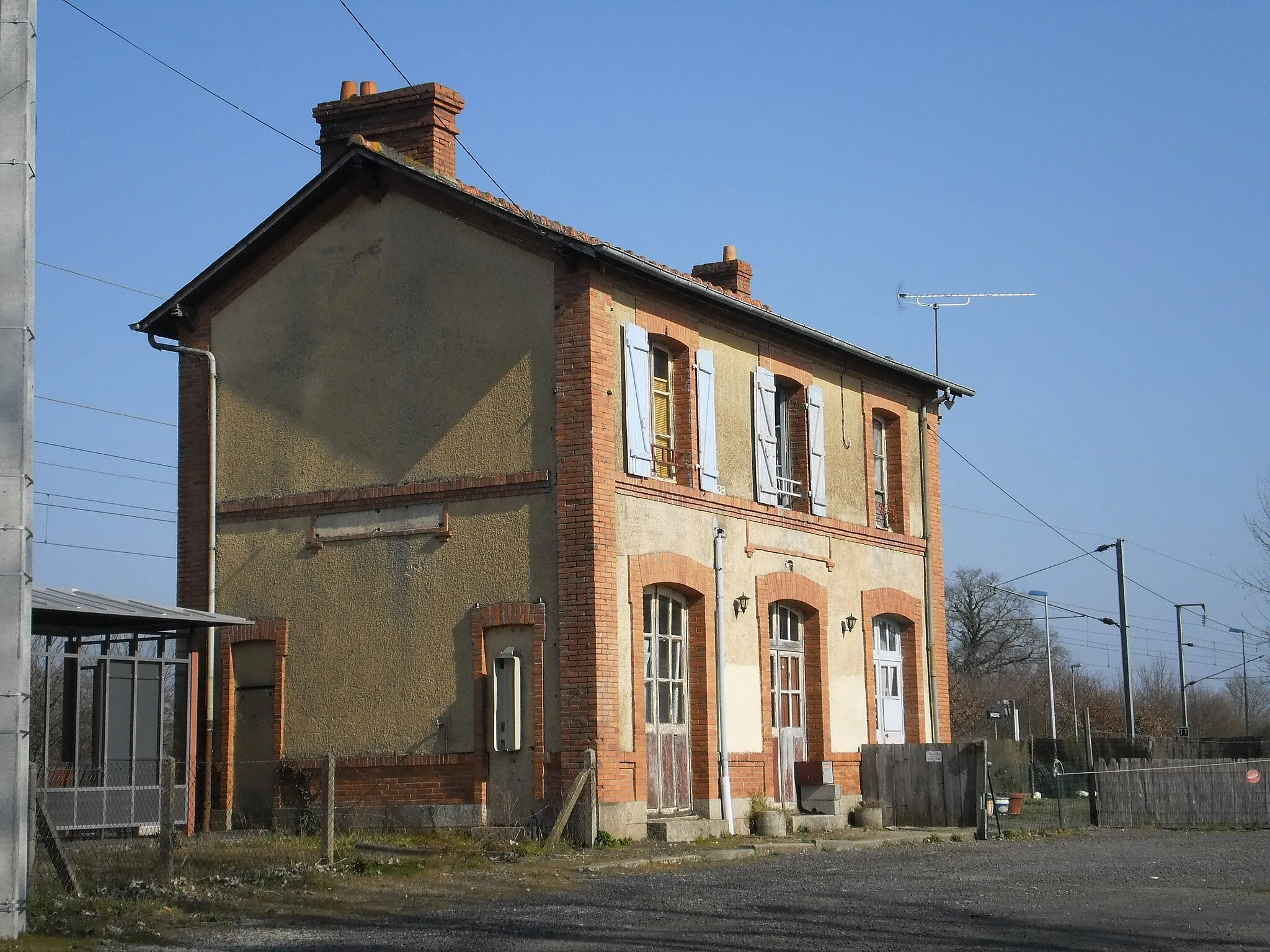 Photo showing: Massérac (Loire-Atlantique, France) - gare