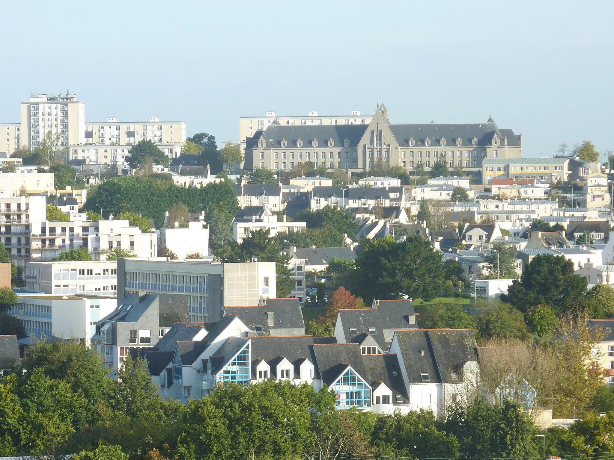 Photo showing: Brest : la partie sud-est de Lambézellec