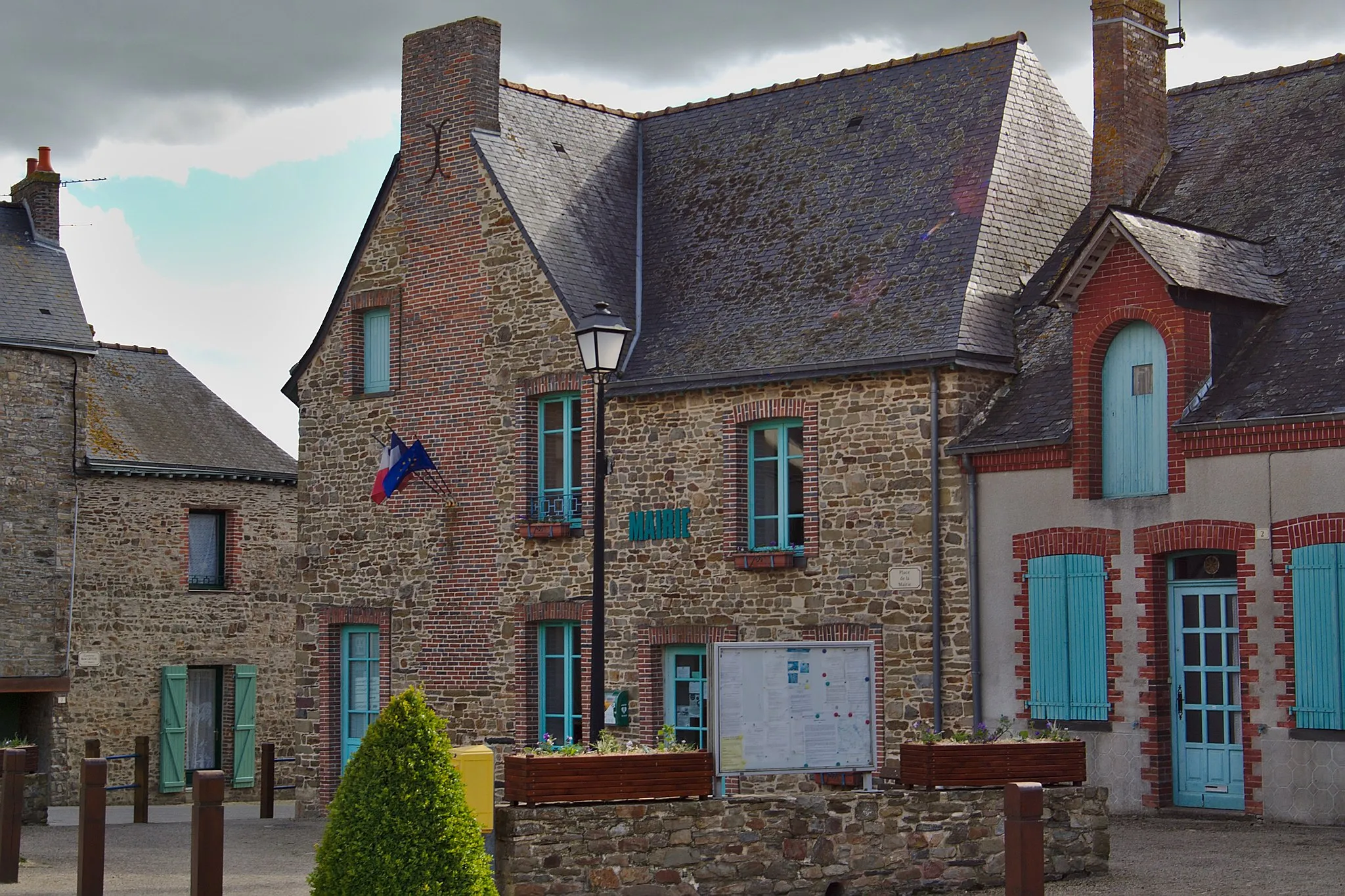 Photo showing: Mairie d'Eancé.