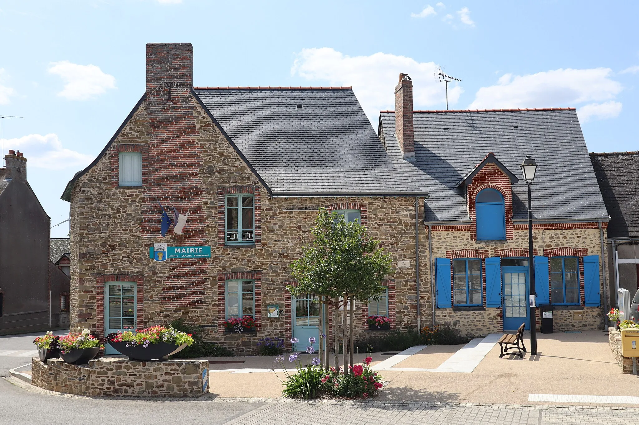 Photo showing: Nouvelle Mairie d'Éancé (35).