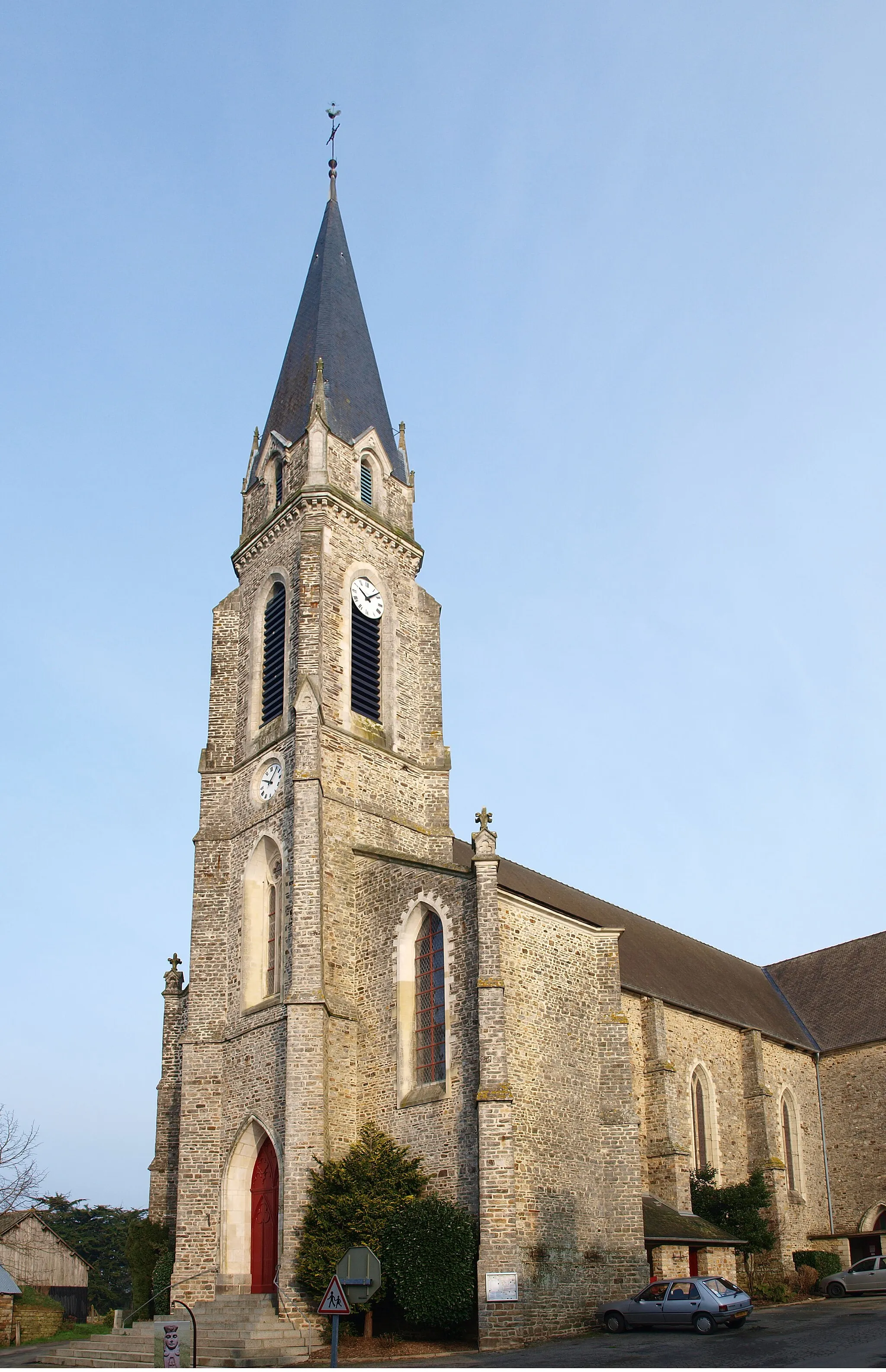 Photo showing: Le Sel-de-Bretagne (Ille-et-Vilaine, France) , église