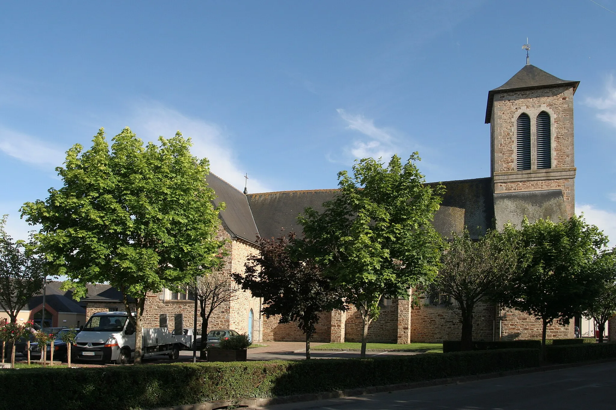 Photo showing: Église Saint-Nicolas de La Dominelais.