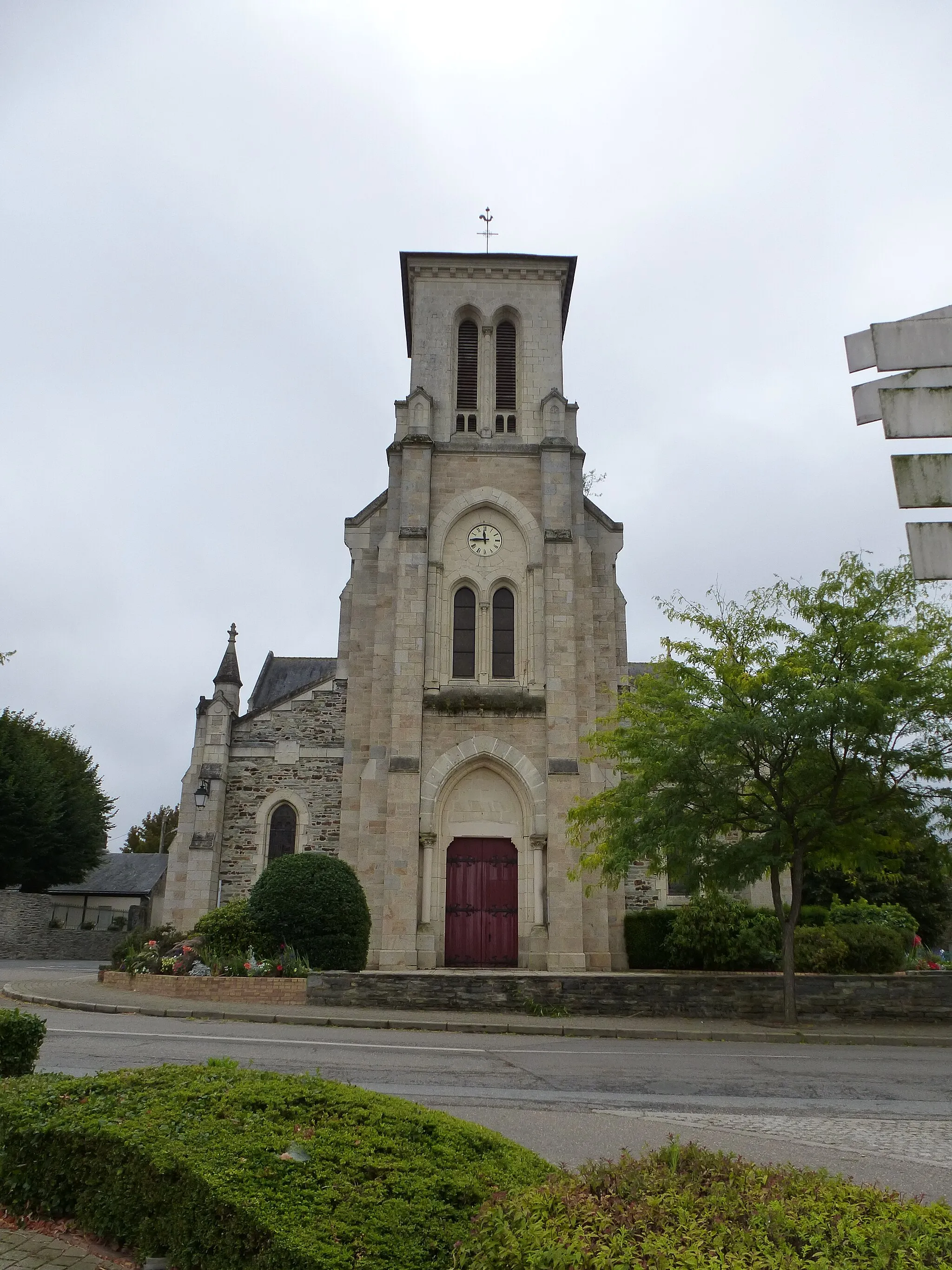 Photo showing: l'eglise de sixt-sur-aff