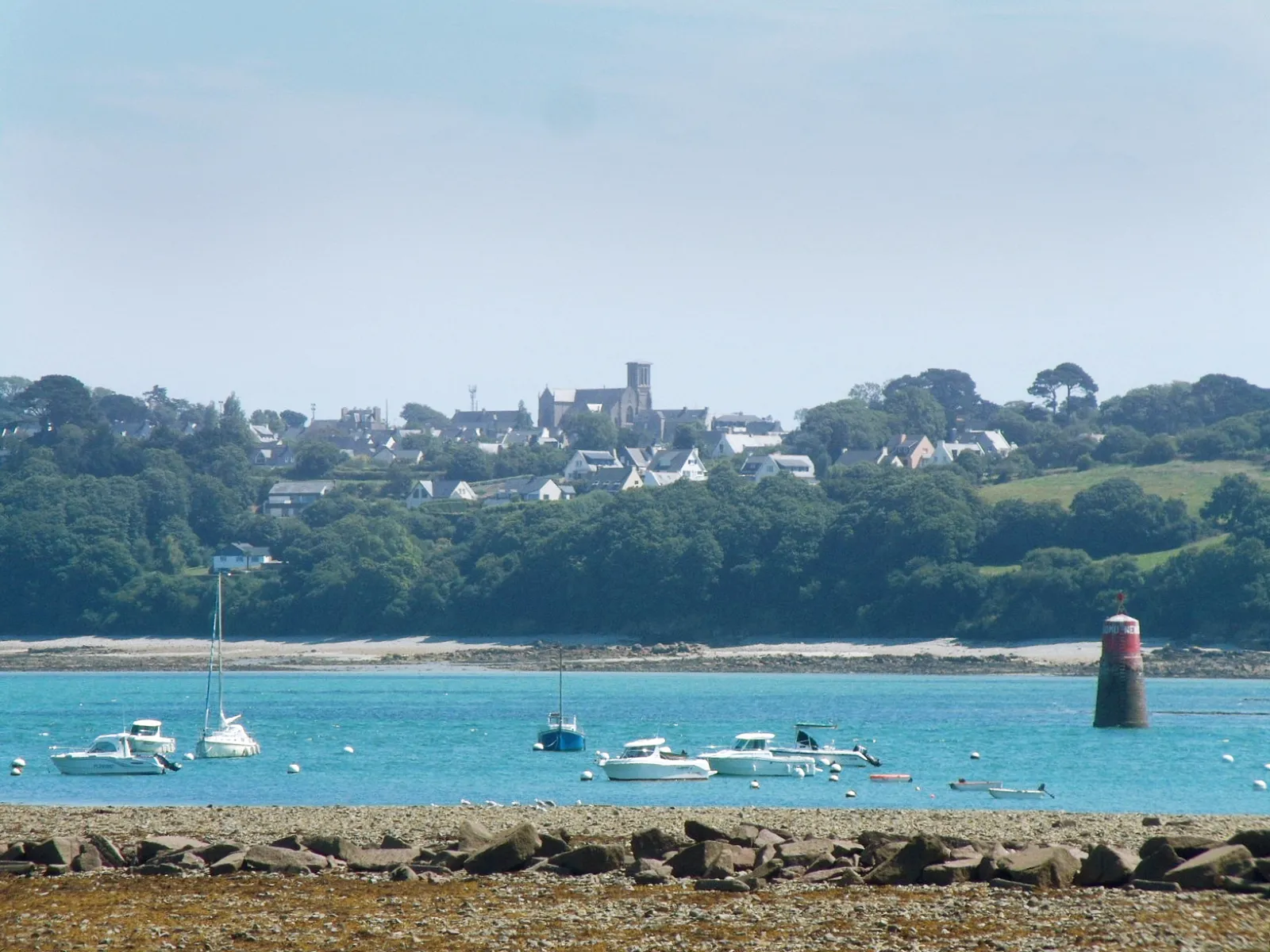 Photo showing: Louannec, view from Perros-Guirec