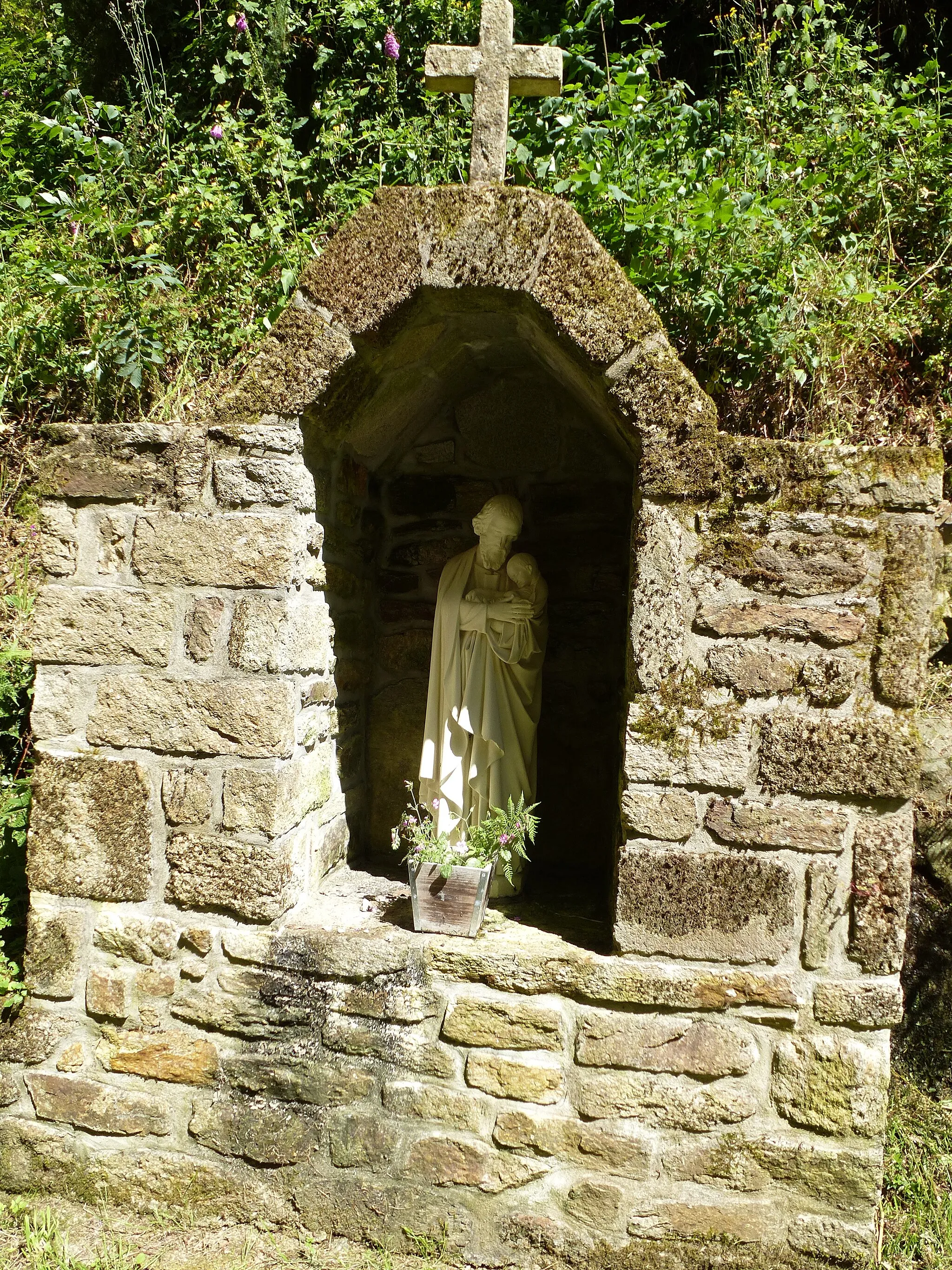 Photo showing: le site de la chapelle notre dame de lourdes