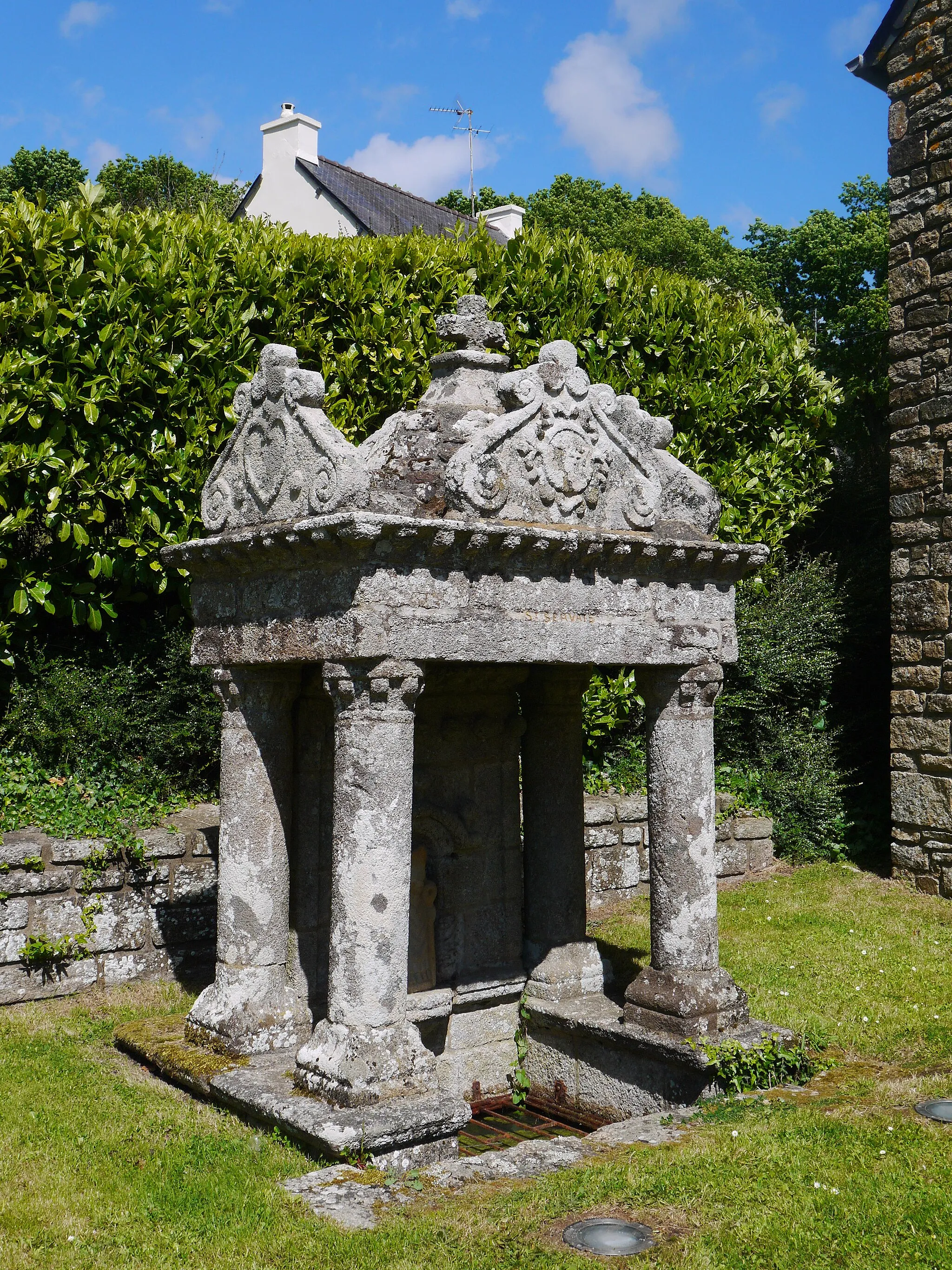 Photo showing: Vue d'ensemble de la fontaine.