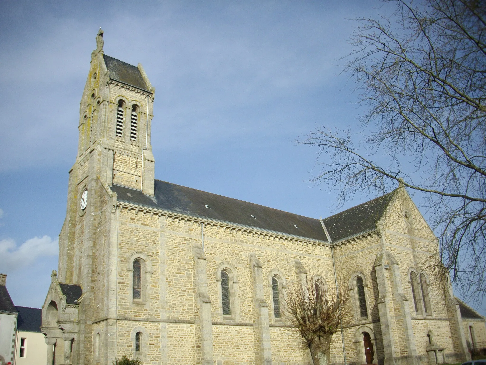 Photo showing: Church of Plaudren (Morbihan, France)
