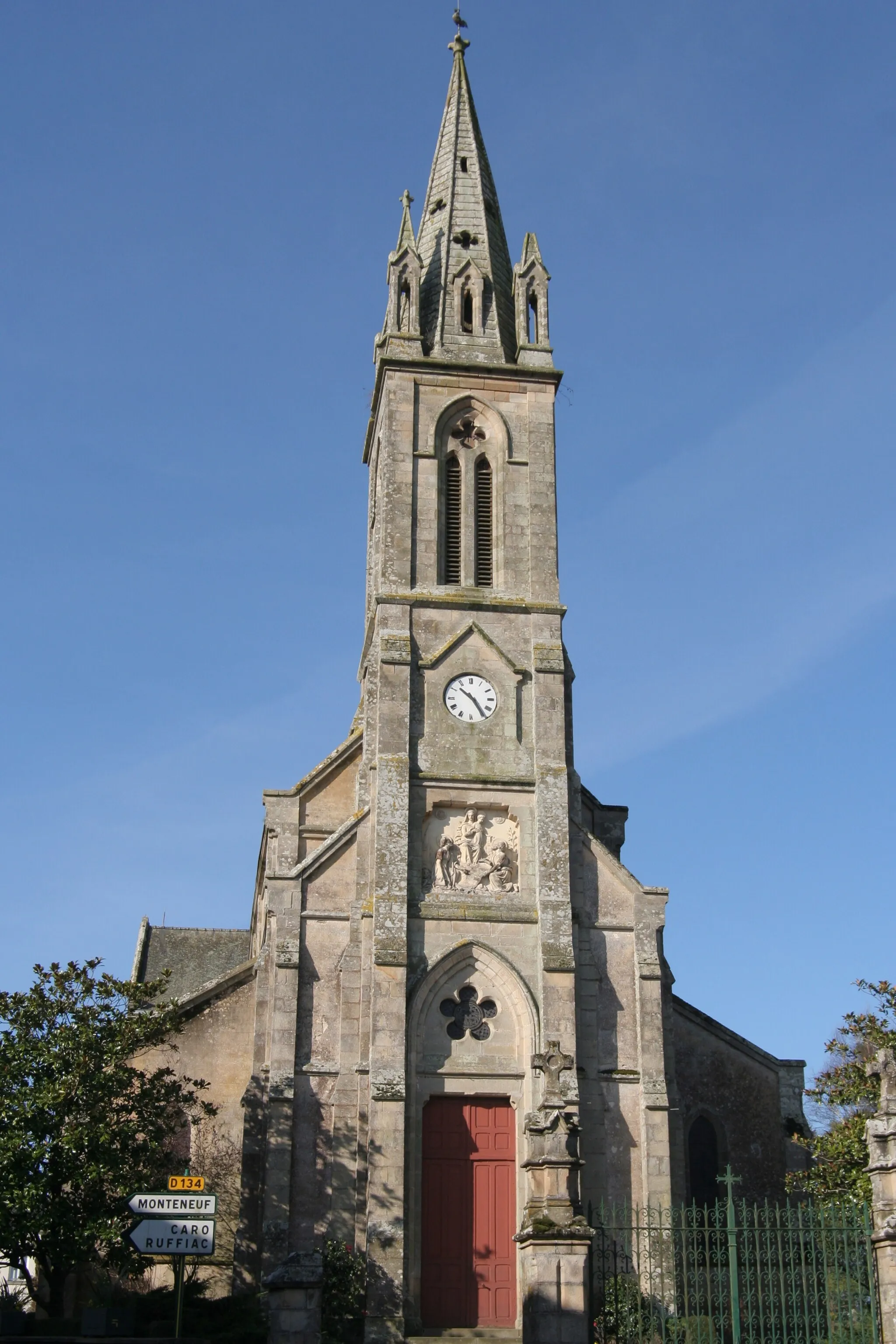 Photo showing: Église Saint-Marc-Saint-Joseph d'Augan.