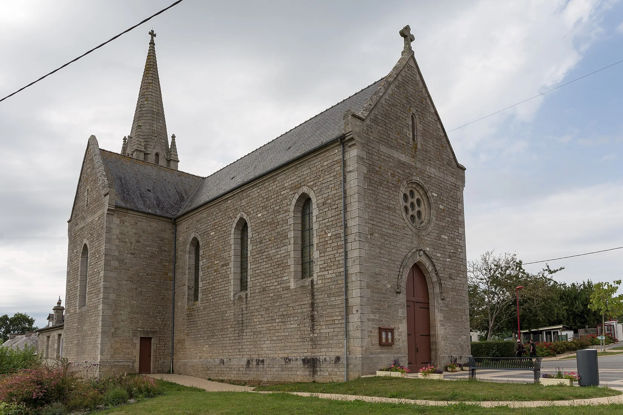 Photo showing: Église Saint-Laurent de La Grée-Saint-Laurent.