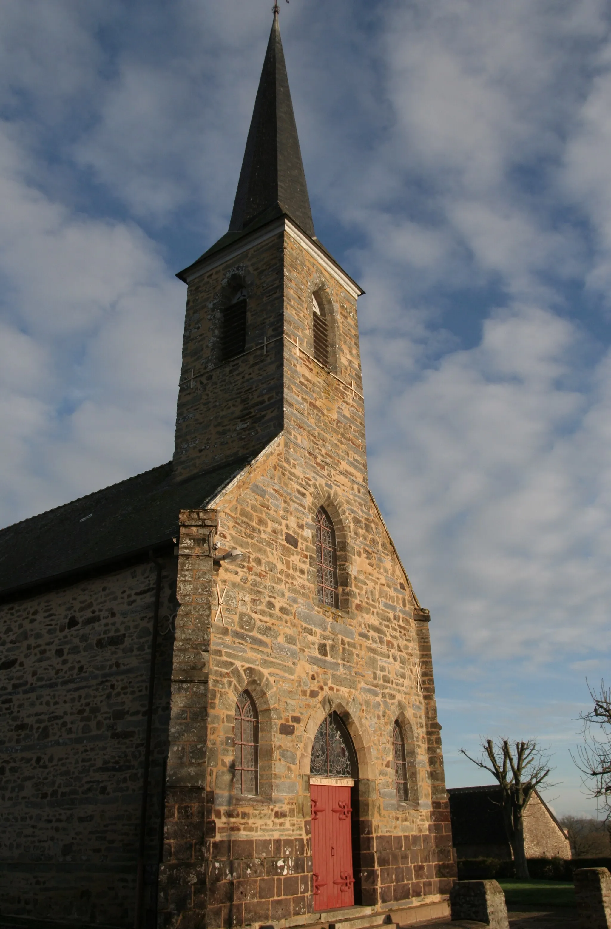Photo showing: L'église de Saint-Séglin.