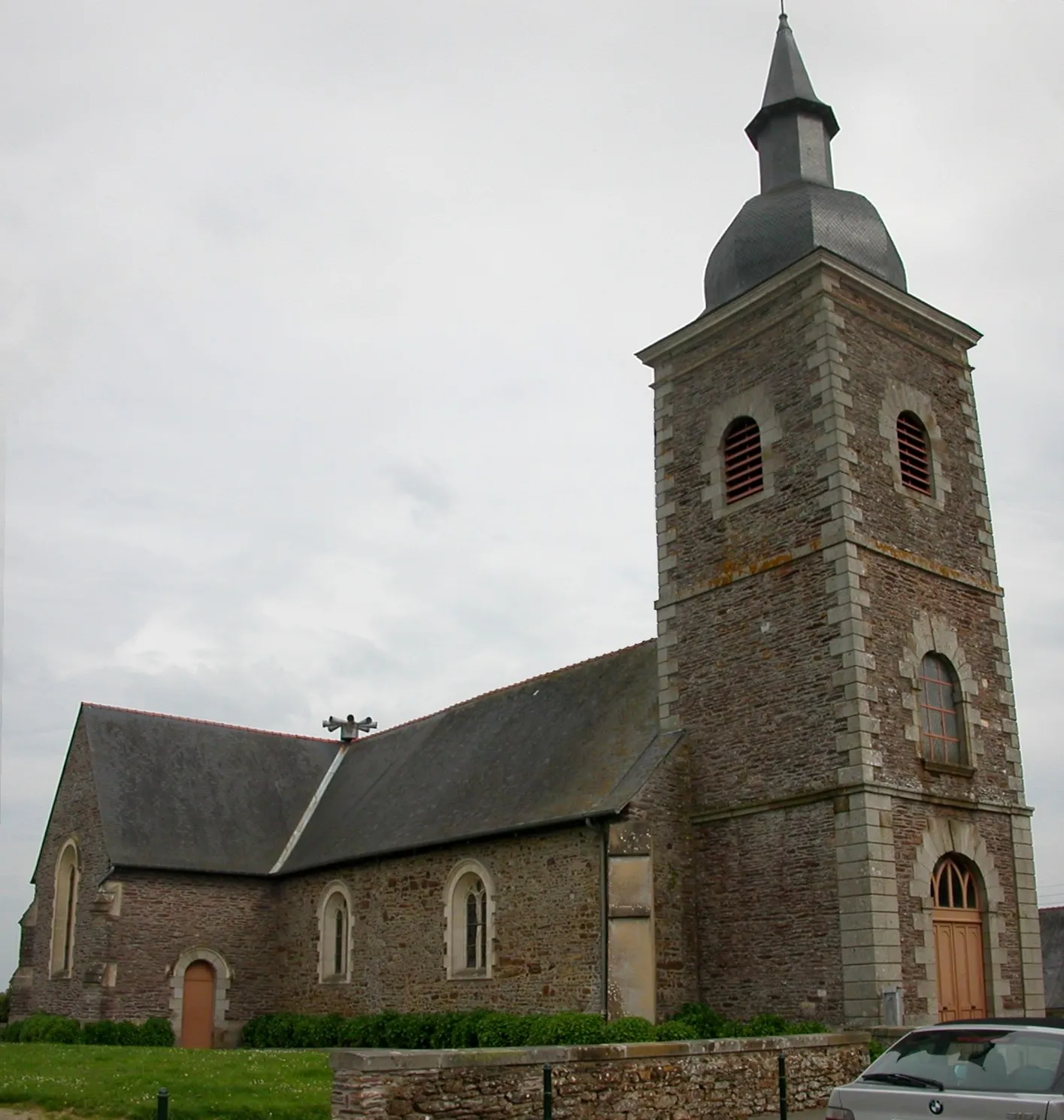 Photo showing: Saint-Martin church in Noyal-Châtillon-sur-Seiche - former church of Noyal-sur-Seiche