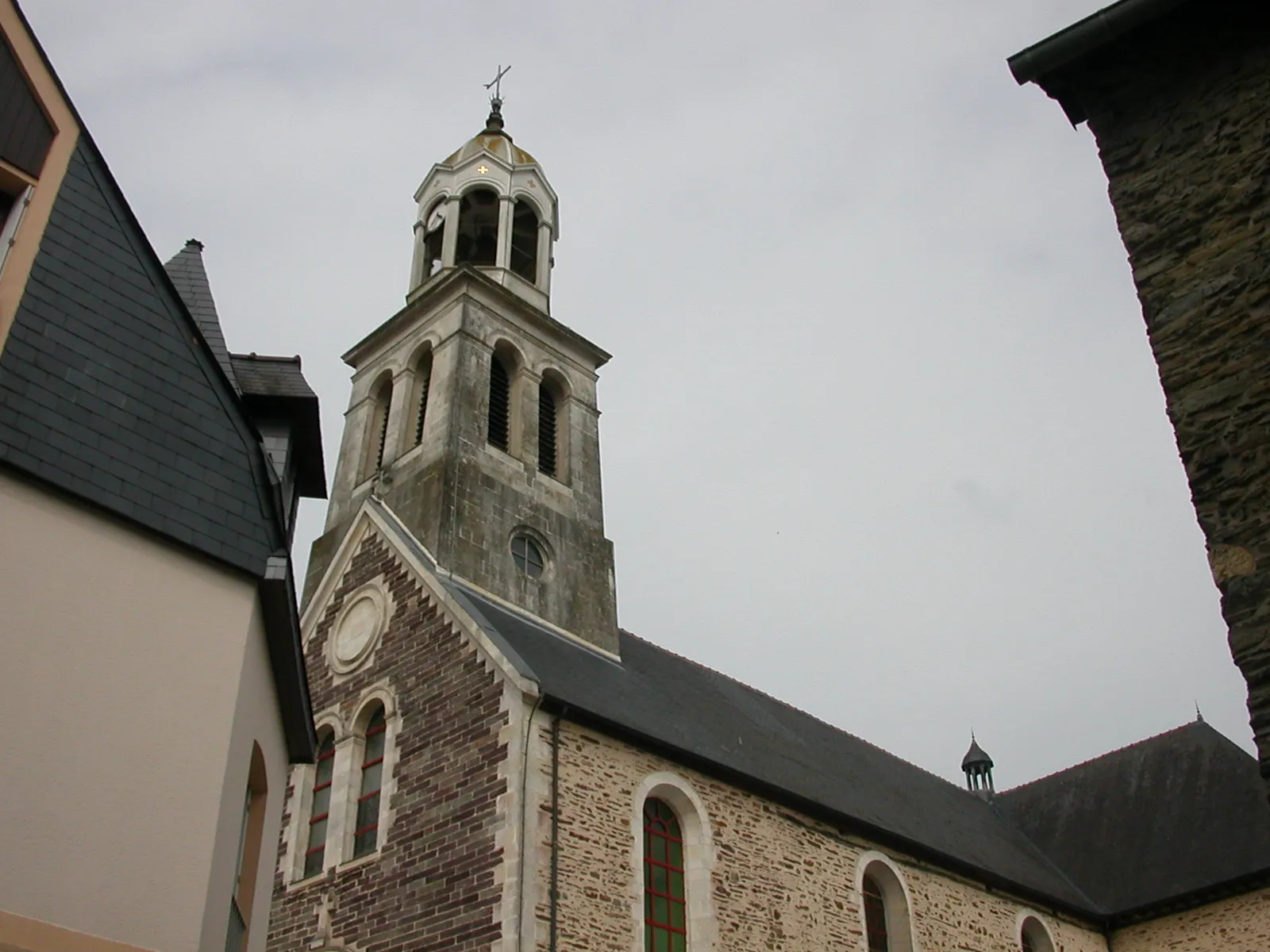 Photo showing: Saint Martin church of Vern-sur-Seiche