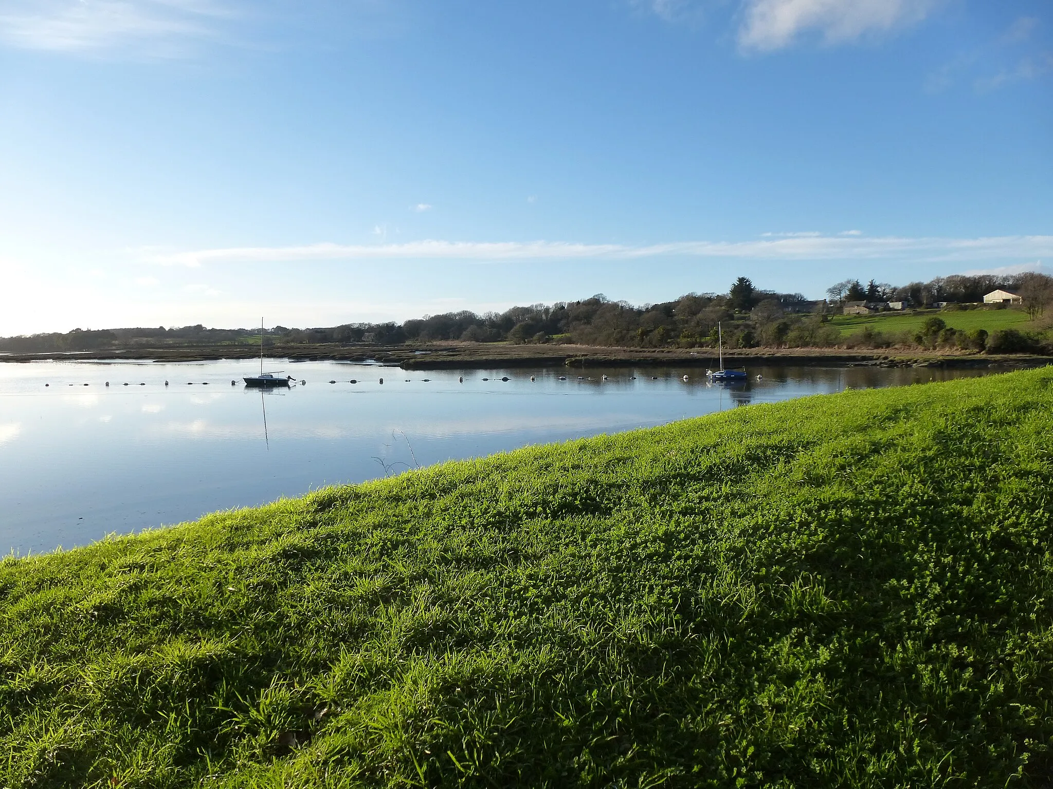 Photo showing: la riviere du bono a plougoumelen