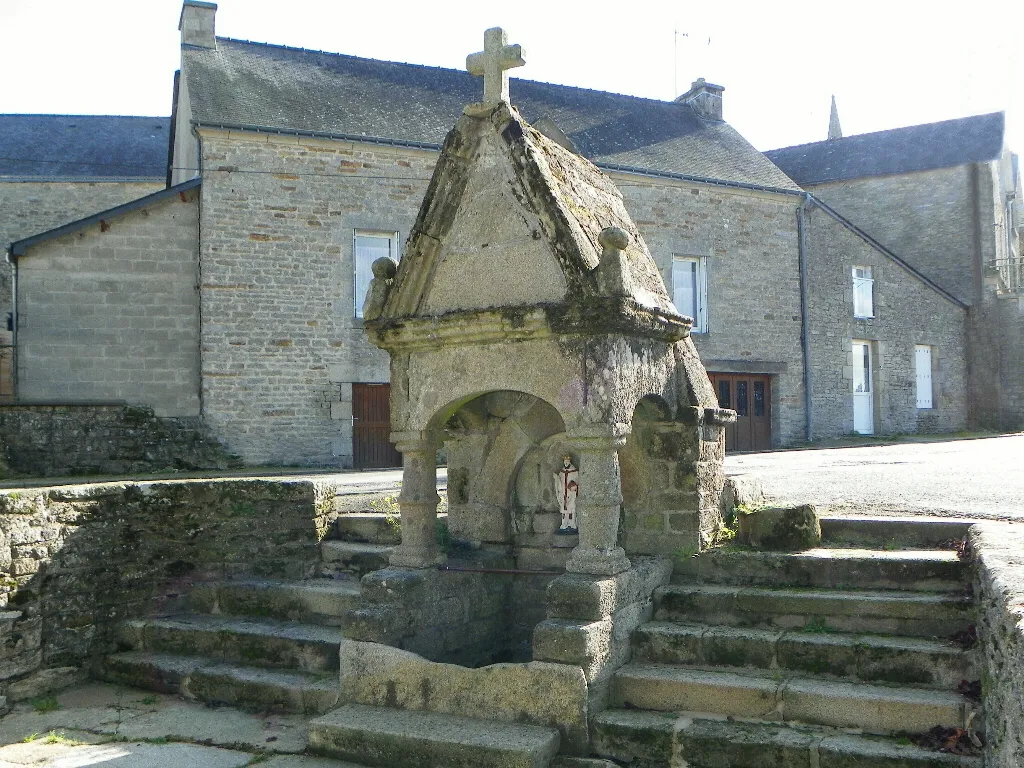 Photo showing: Fontaine St Brieuc à Cruguel département du Morbihan