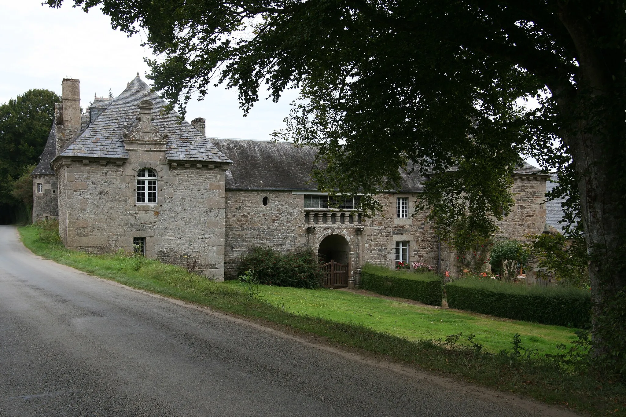 Photo showing: Le château de Leslac'h à Plestin-les-Grèves.