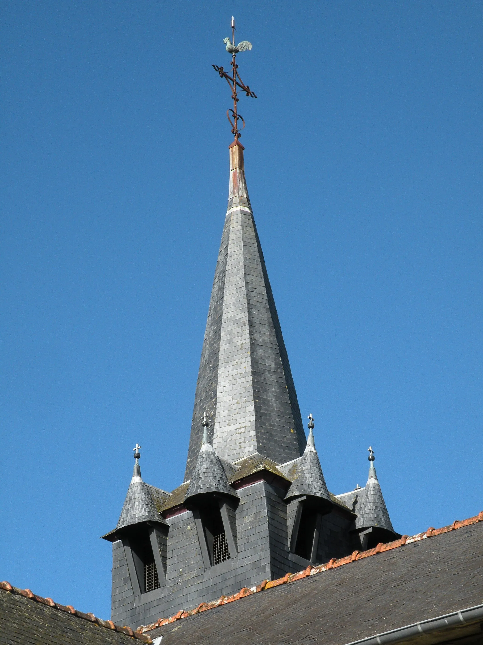 Photo showing: Église Saint-Germain de Saint-Germain-sur-Ille