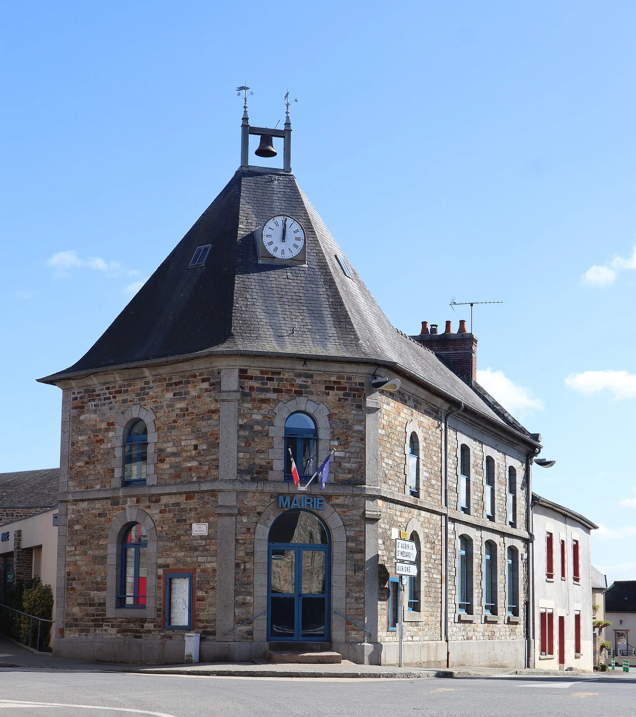 Photo showing: Mairie de Feins (Ille-et-Vilaine).