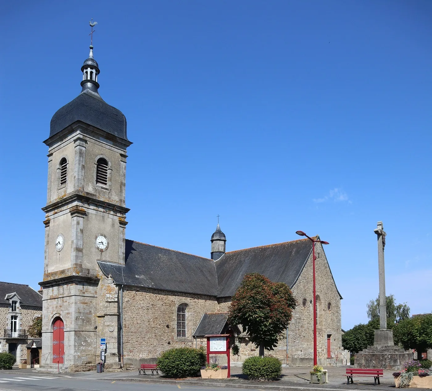 Photo showing: Église Saint-Germain de Vieux-Vy-sur-Couesnon (35).