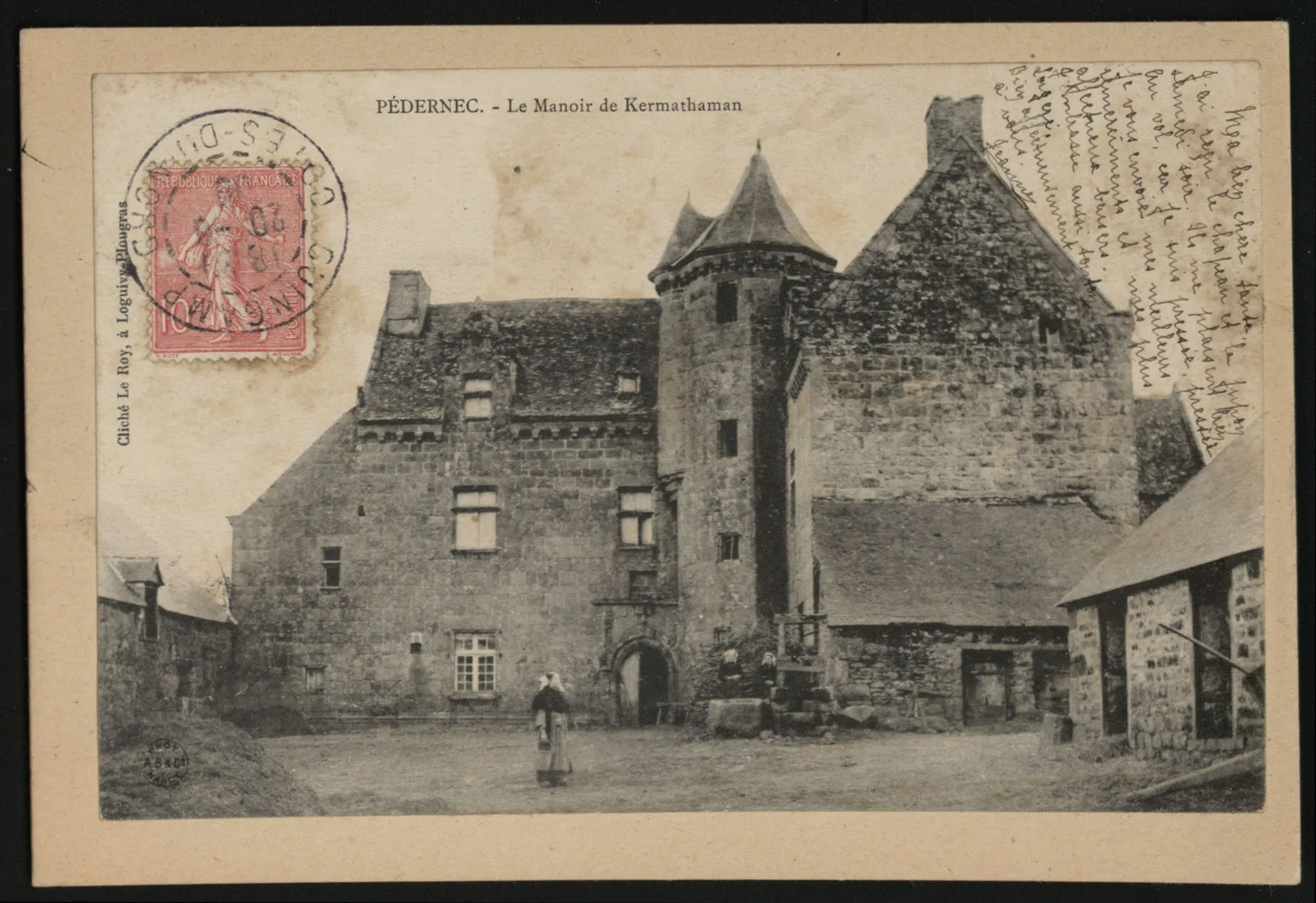 Photo showing: Pédernec. Le Manoir de Kermathaman.