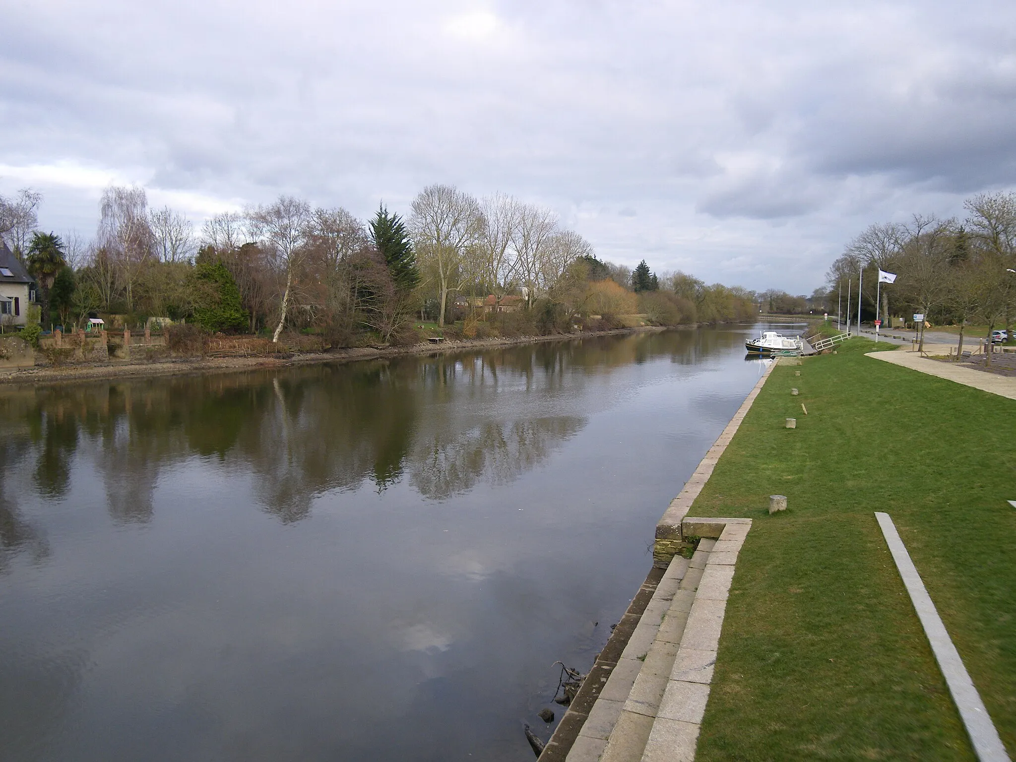 Photo showing: la vilaine a pont-rean