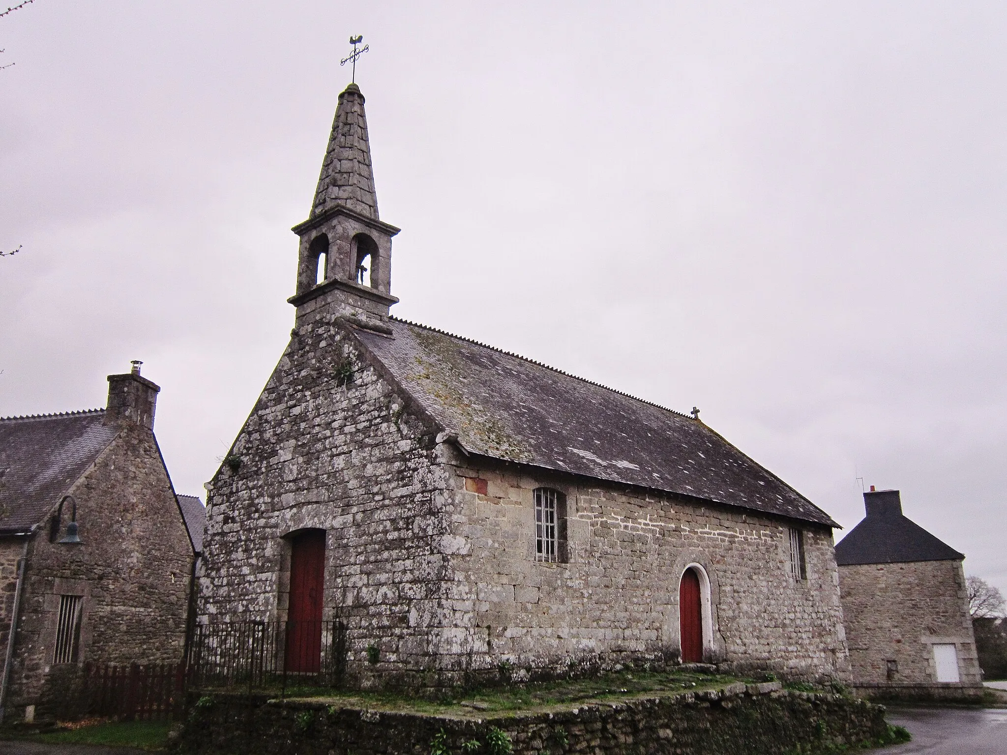 Photo showing: Pontivy ː chapelle Sainte-Tréphine, vue extérieure d'ensemble.