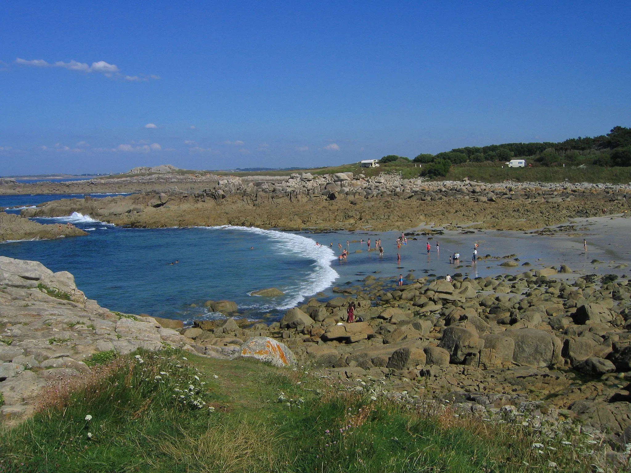 Photo showing: Une plage