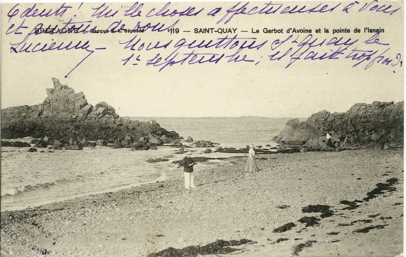 Photo showing: Le Gerbot d'Avoine et la pointe de l'Isnain.