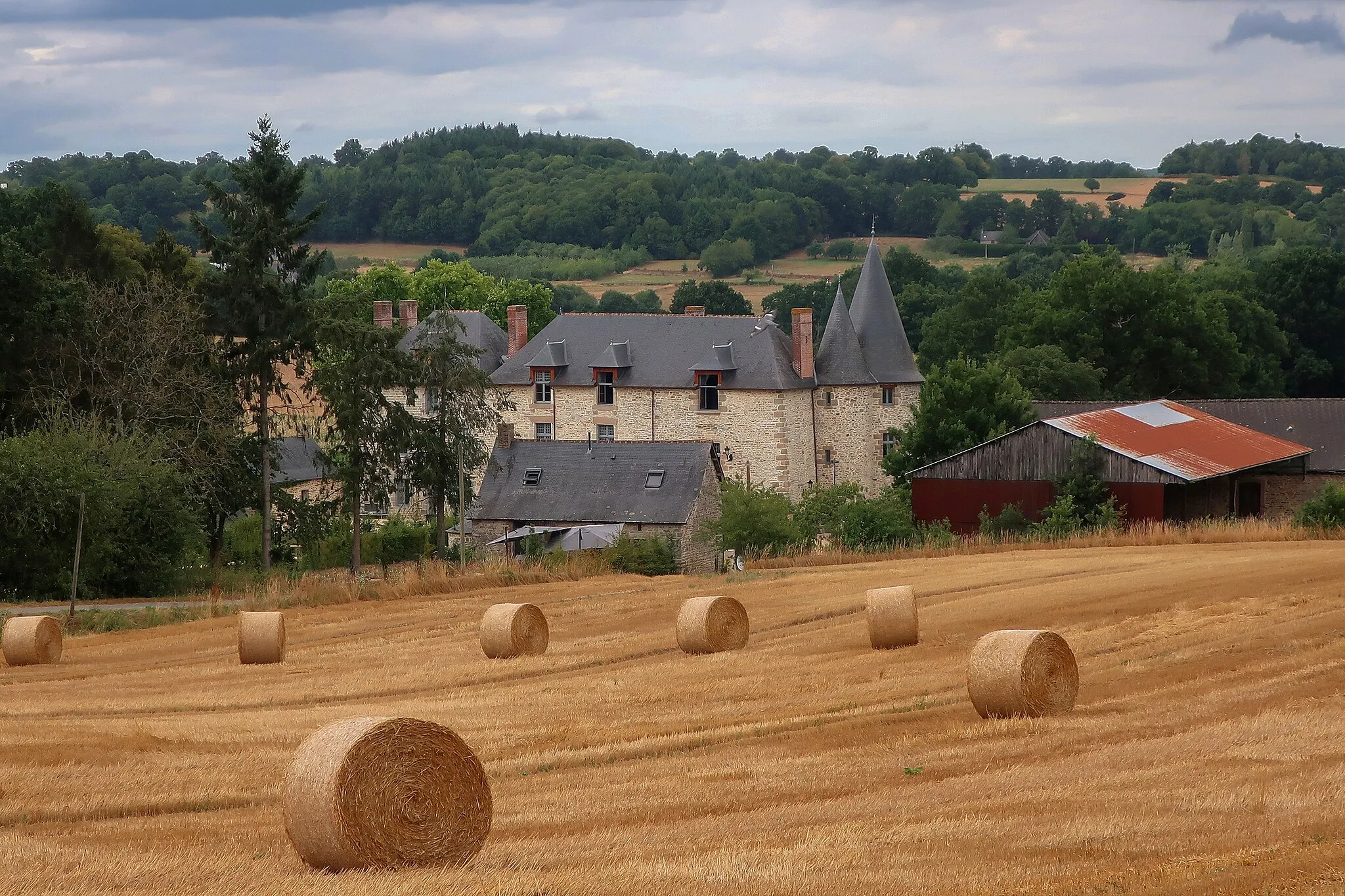 Photo showing: Le château du Bertry (La Bouëxière)