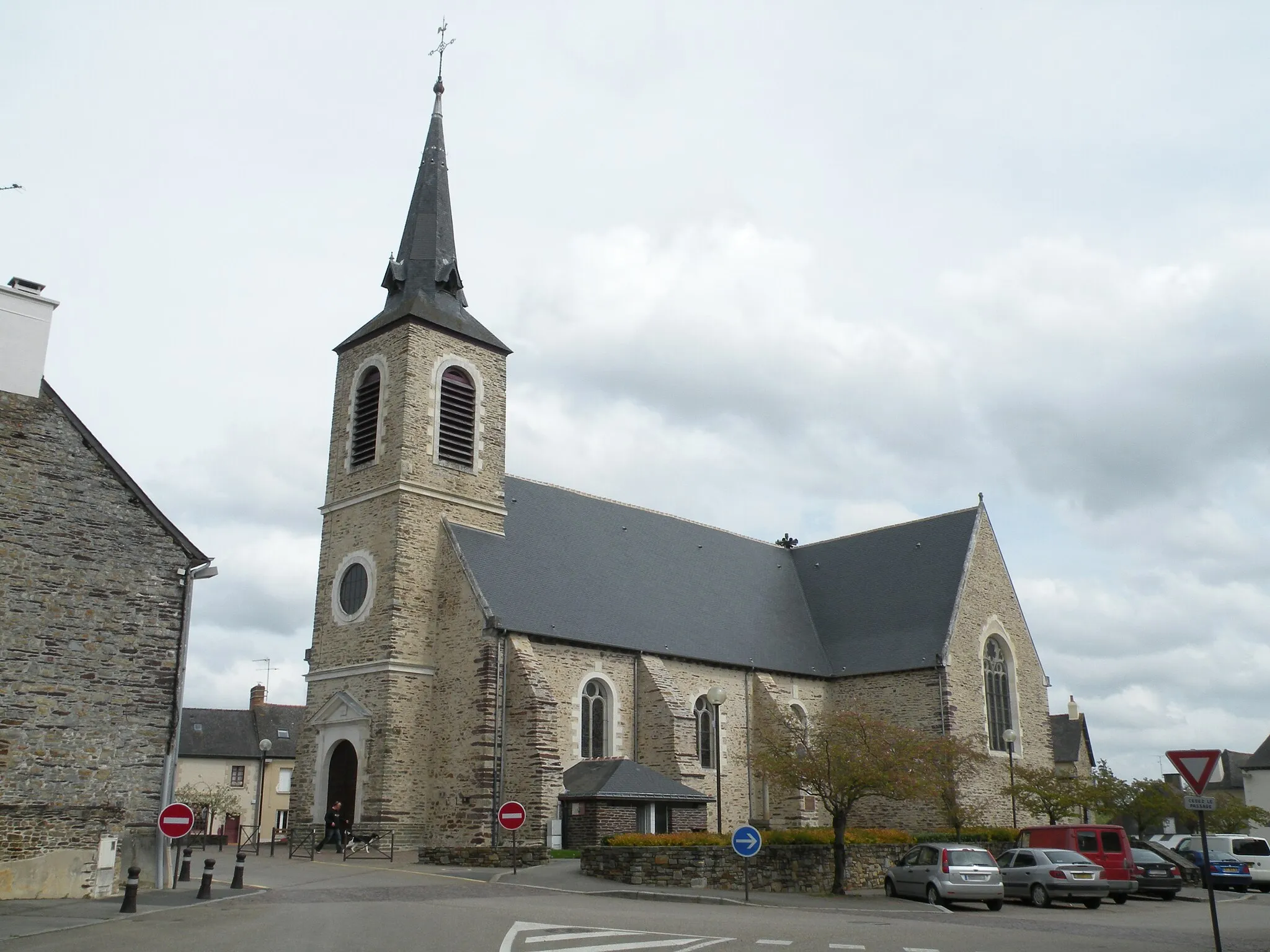 Photo showing: Church of Laillé