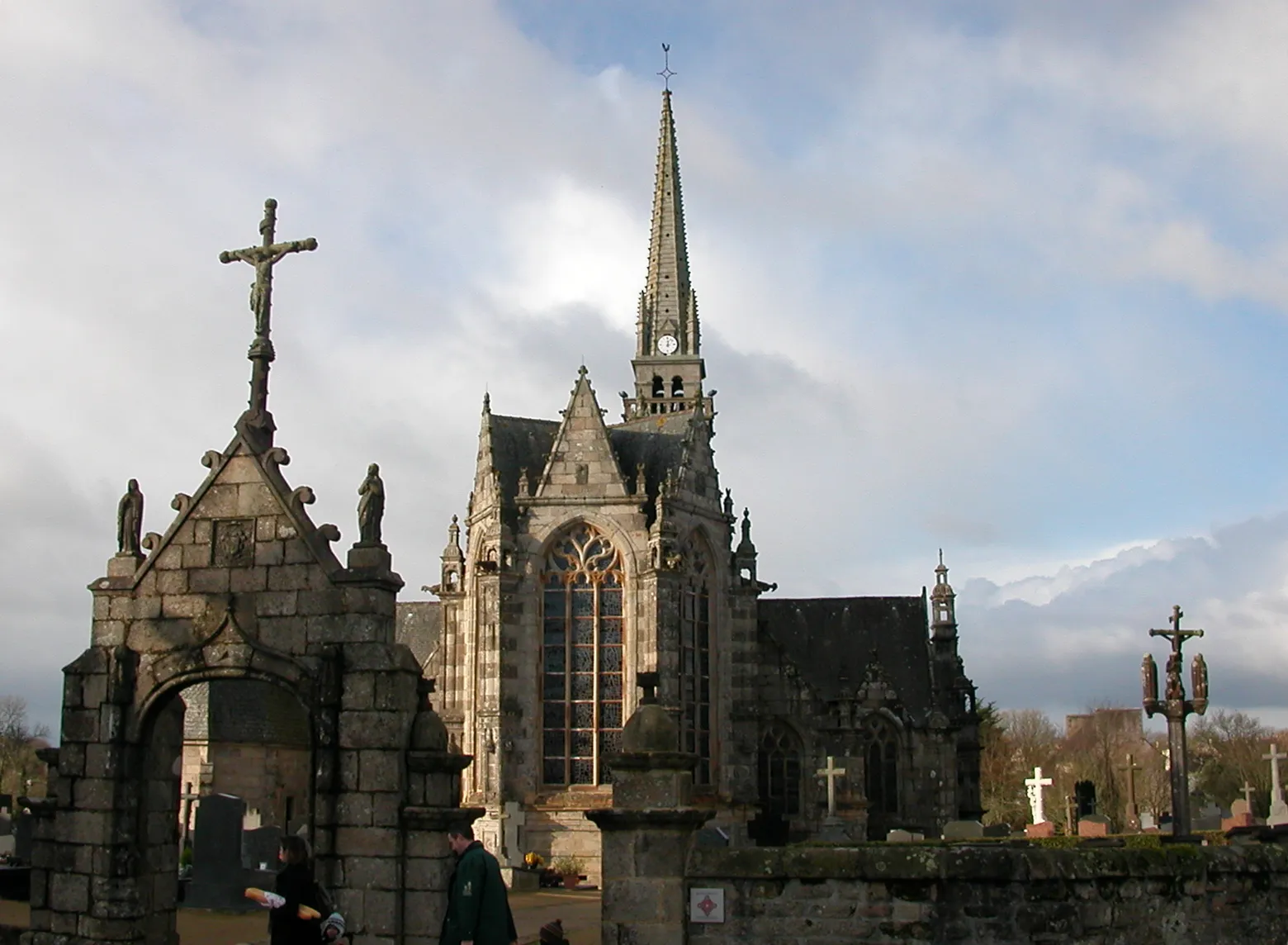 Photo showing: Church of Gouesnou.