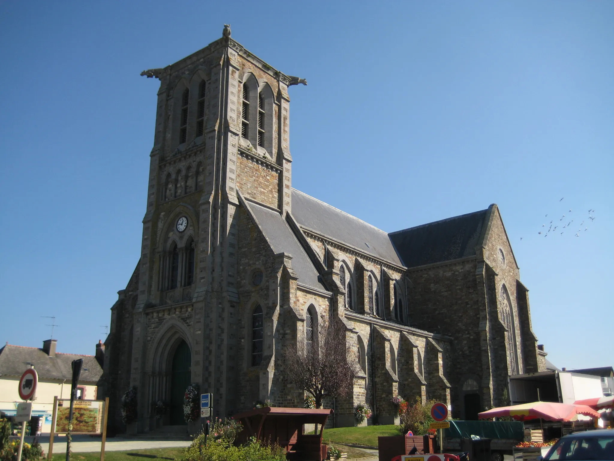 Photo showing: Church of Servon-sur-vilaine