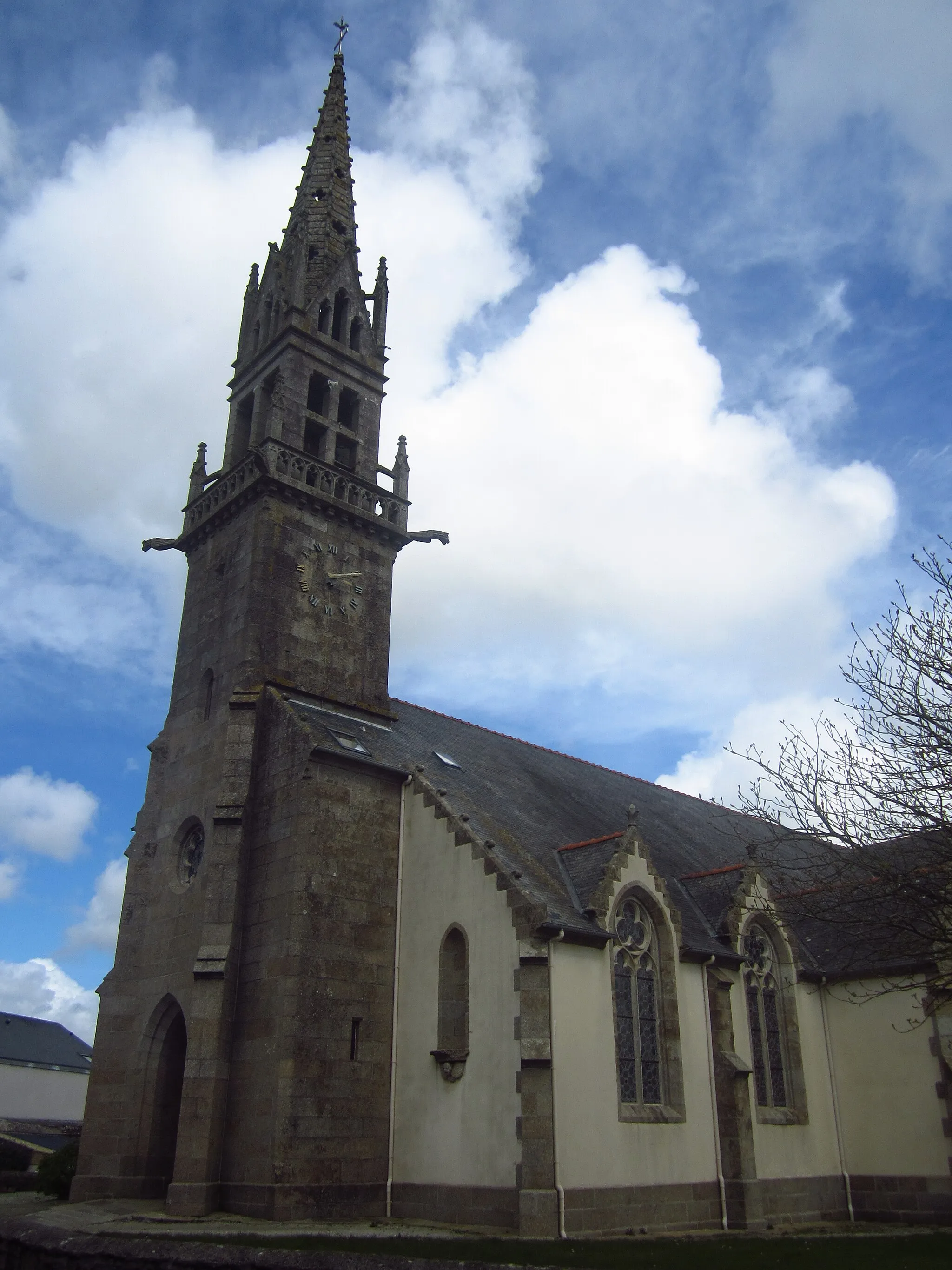 Photo showing: Church of Plouguin, Finistère