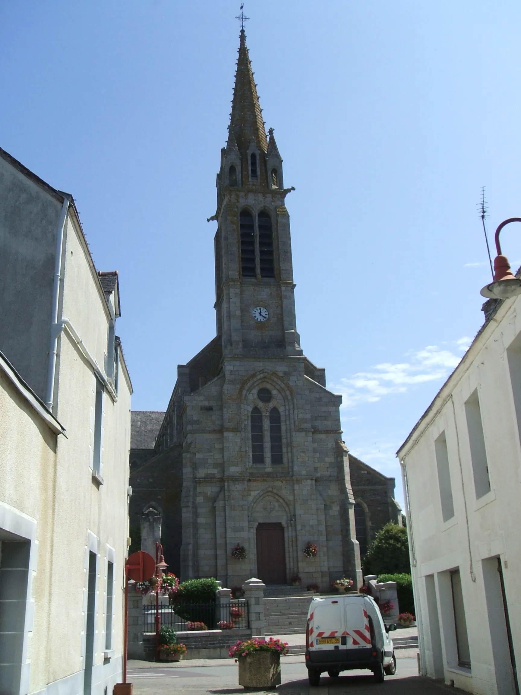 Photo showing: église Saint-Marcoul de Carentoir