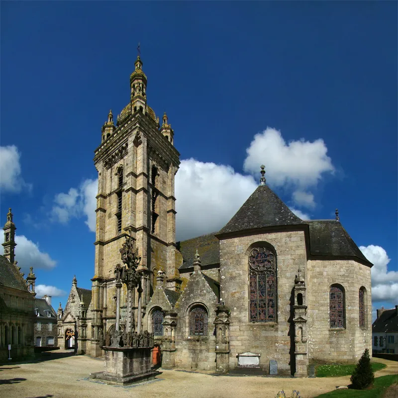 Photo showing: Église Notre-Dame, Saint-Thégonnec, Finistère, Bretagne, France.