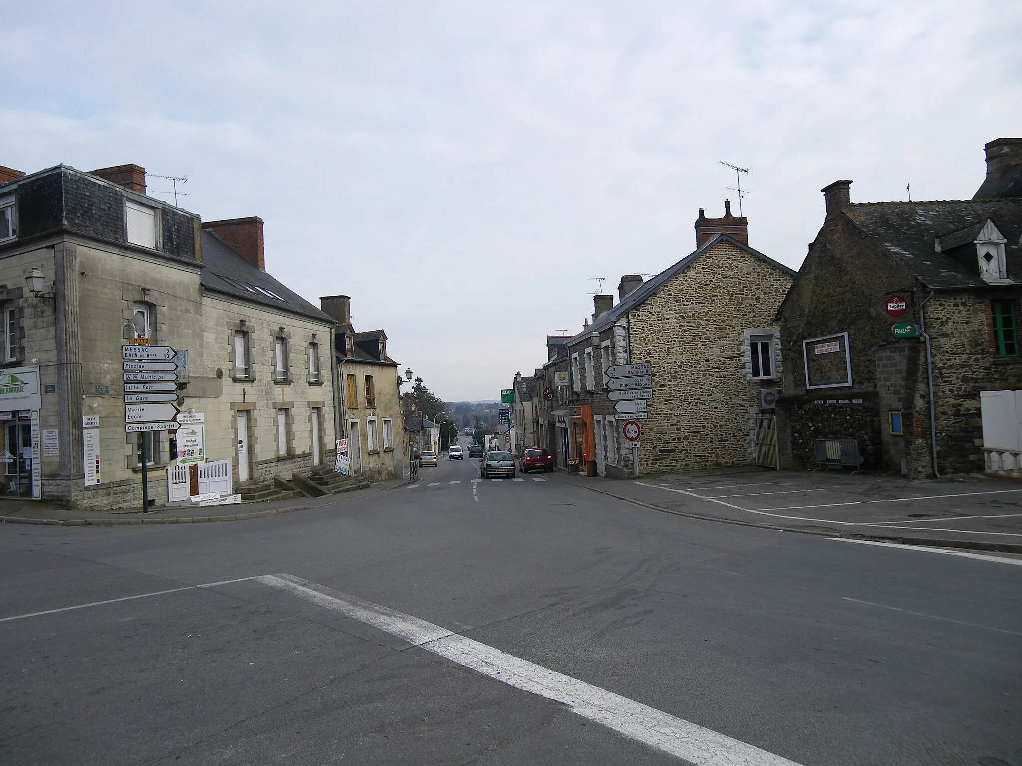 Photo showing: vue de guipry