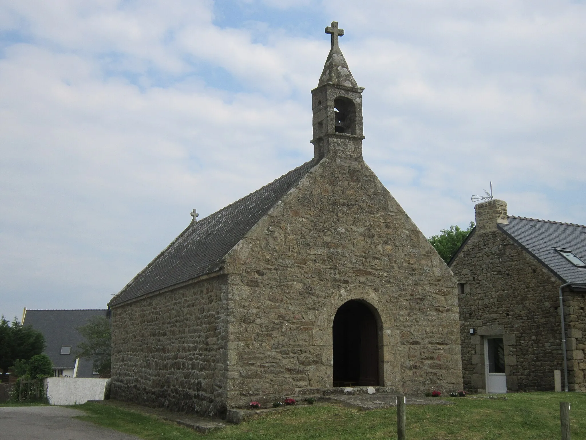 Photo showing: Locoal-Mendon : chapelle Sainte-Brigitte, vue extérieure d'ensemble.