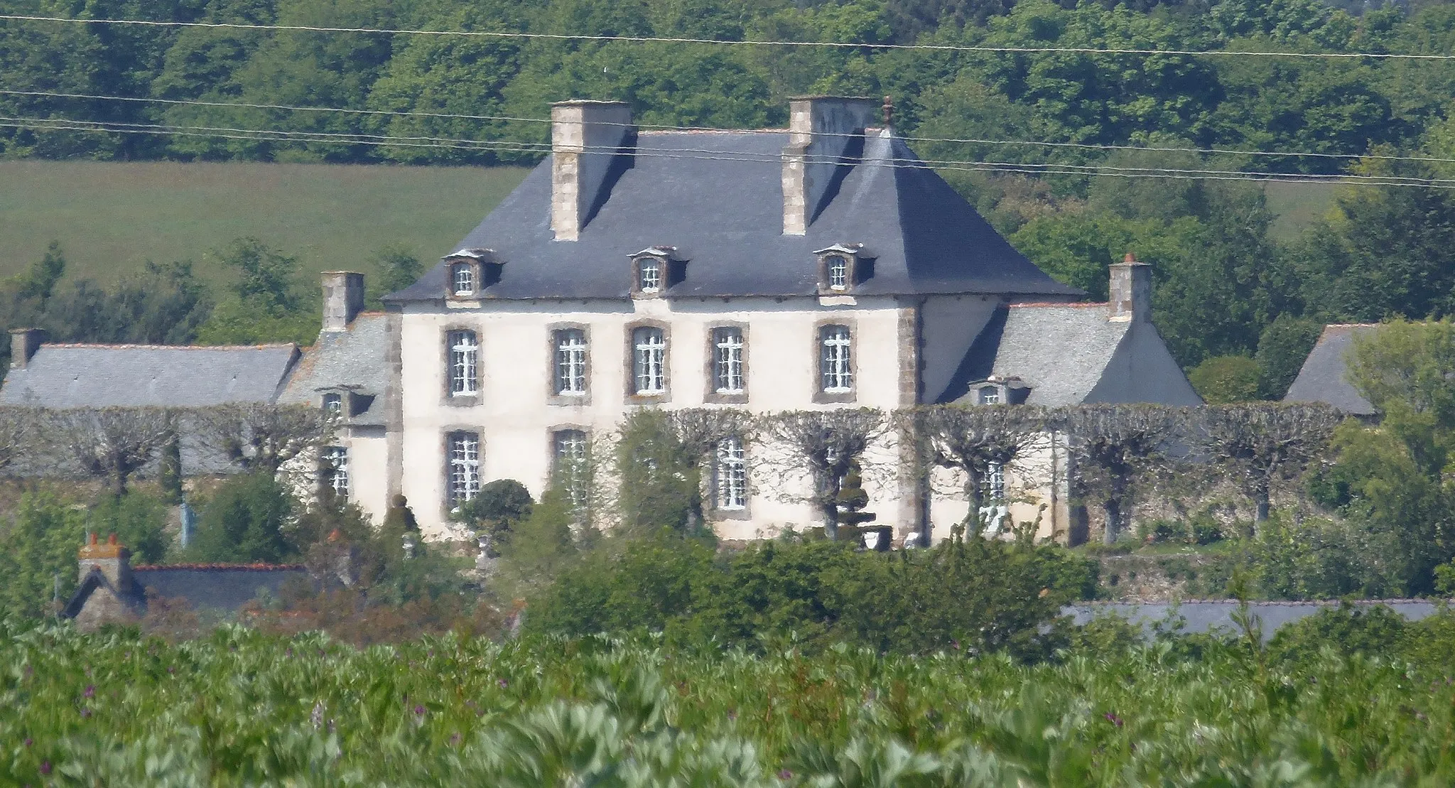Photo showing: Saint-Méloir-des-Ondes (Bretagne, France). Malouinière de Val Ernoul.