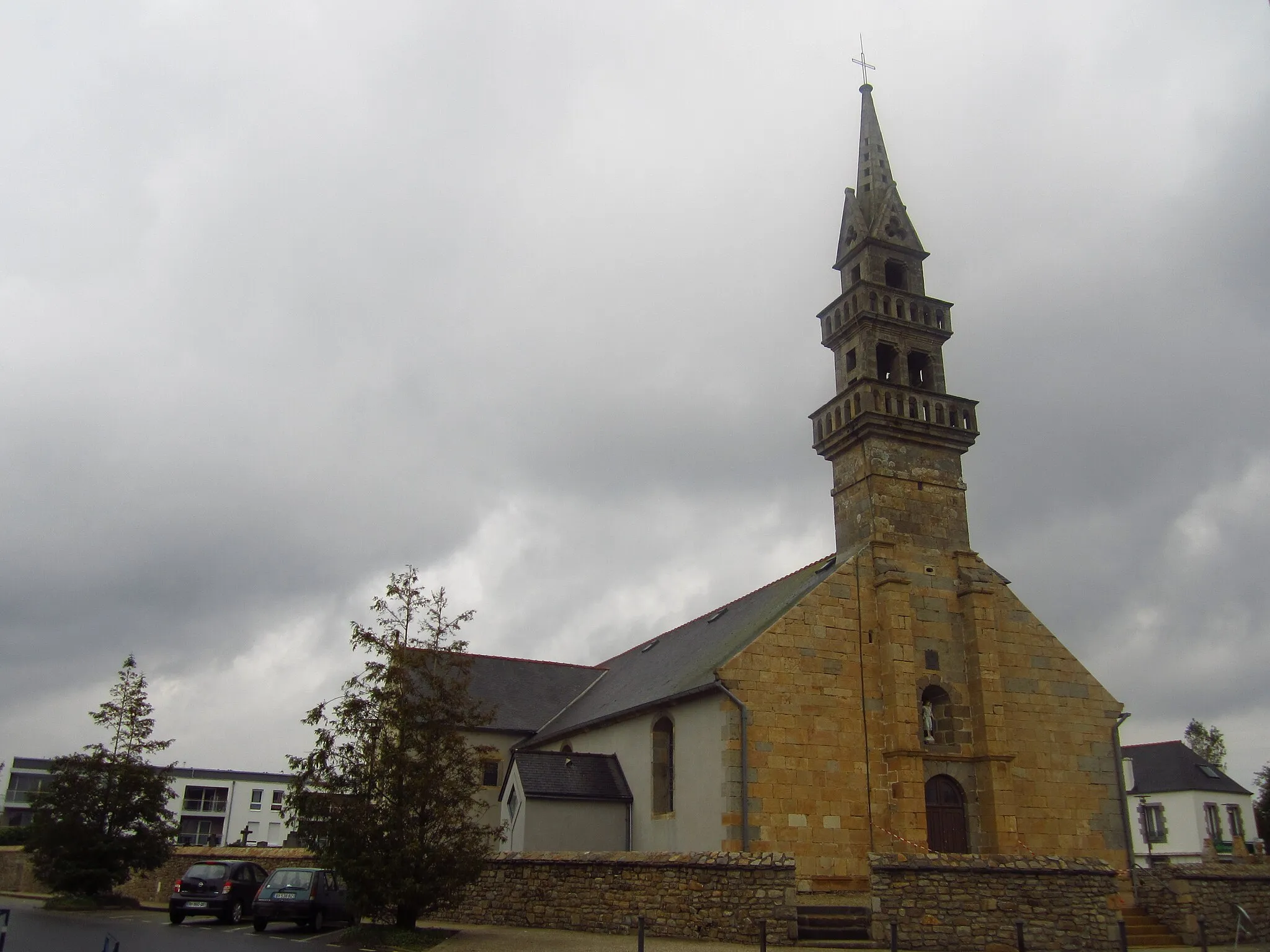 Photo showing: L'église Saint-Valentin à Guilers dans le Finistère