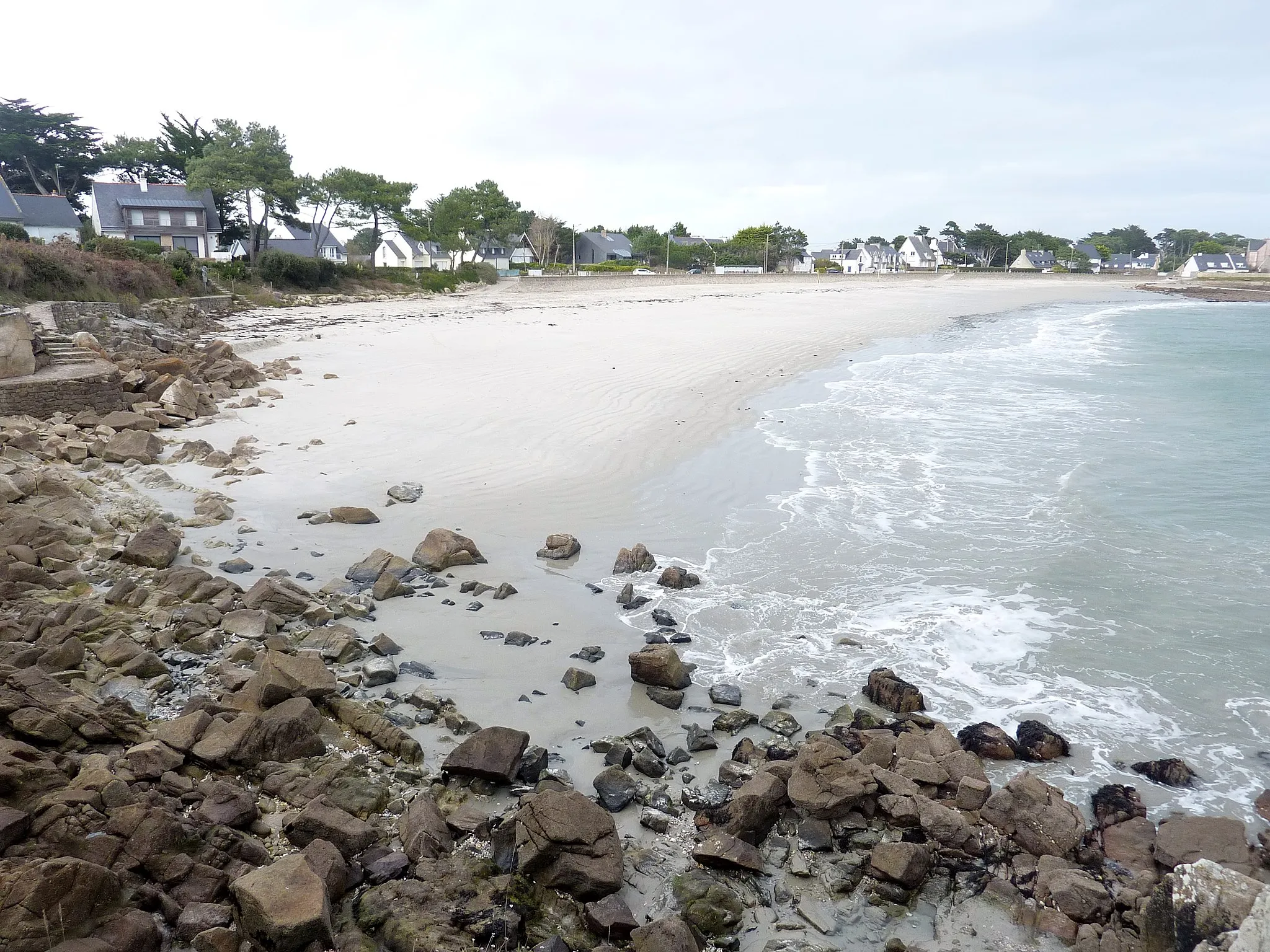 Photo showing: Carnac : la plage de Ty Bihan