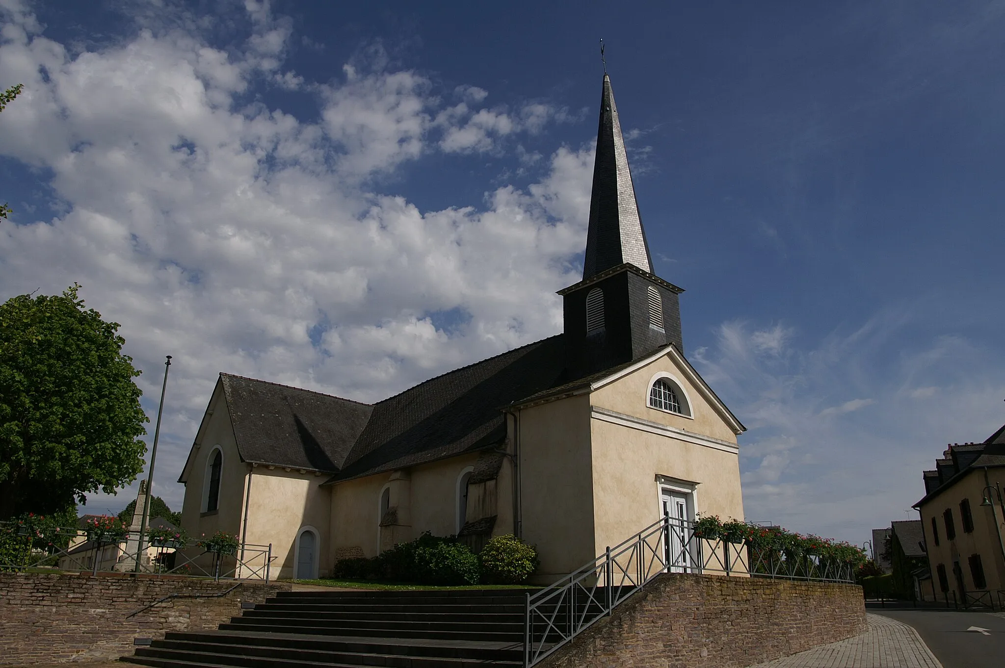 Photo showing: Église de Vezin-le-Coquet.