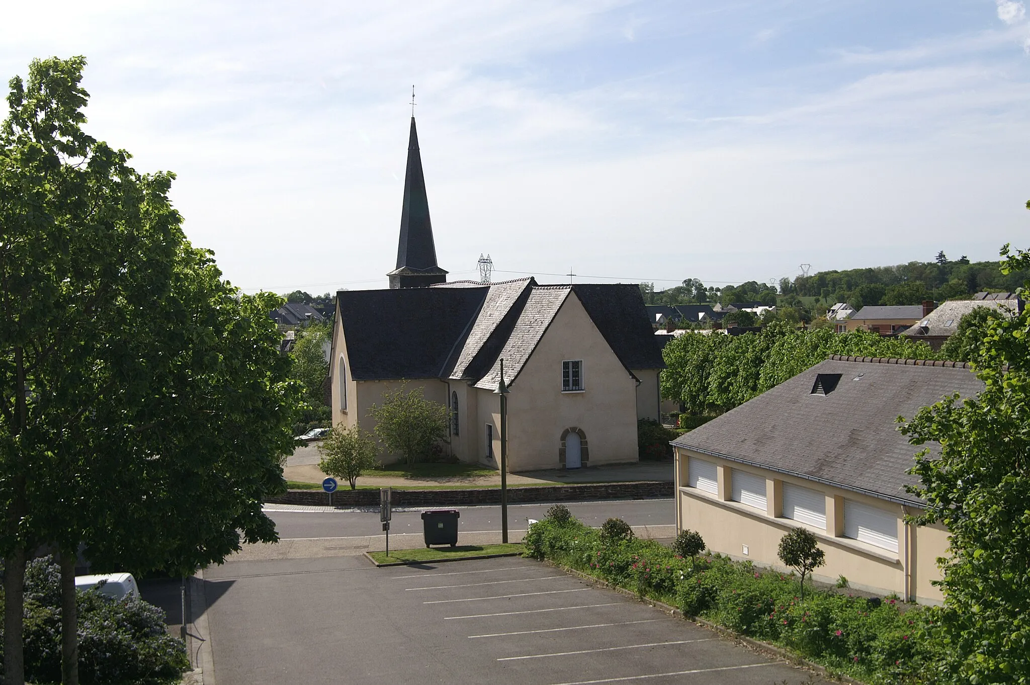 Photo showing: Église de Vezin-le-Coquet.