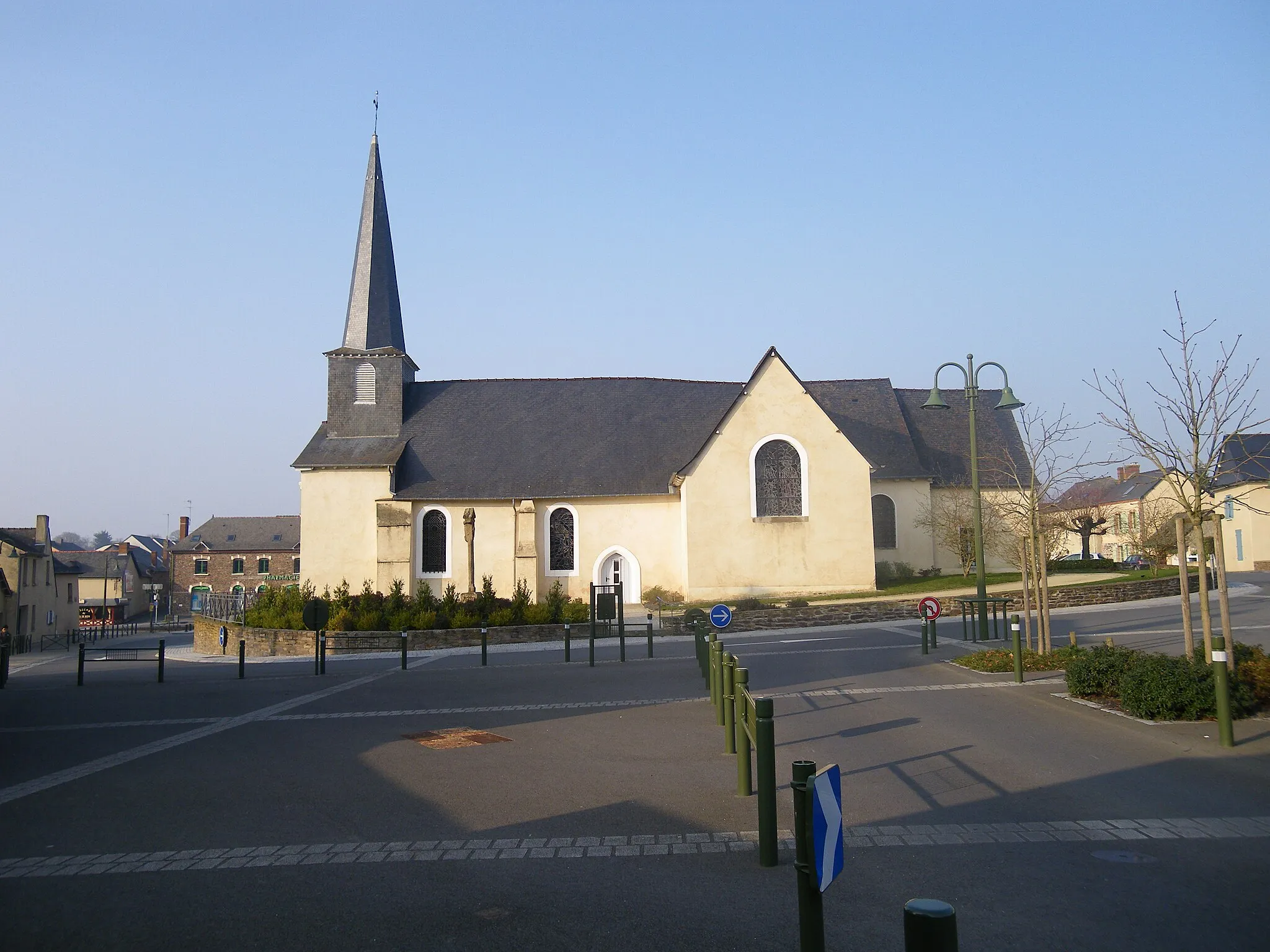 Photo showing: l'eglise de vezin le coquet