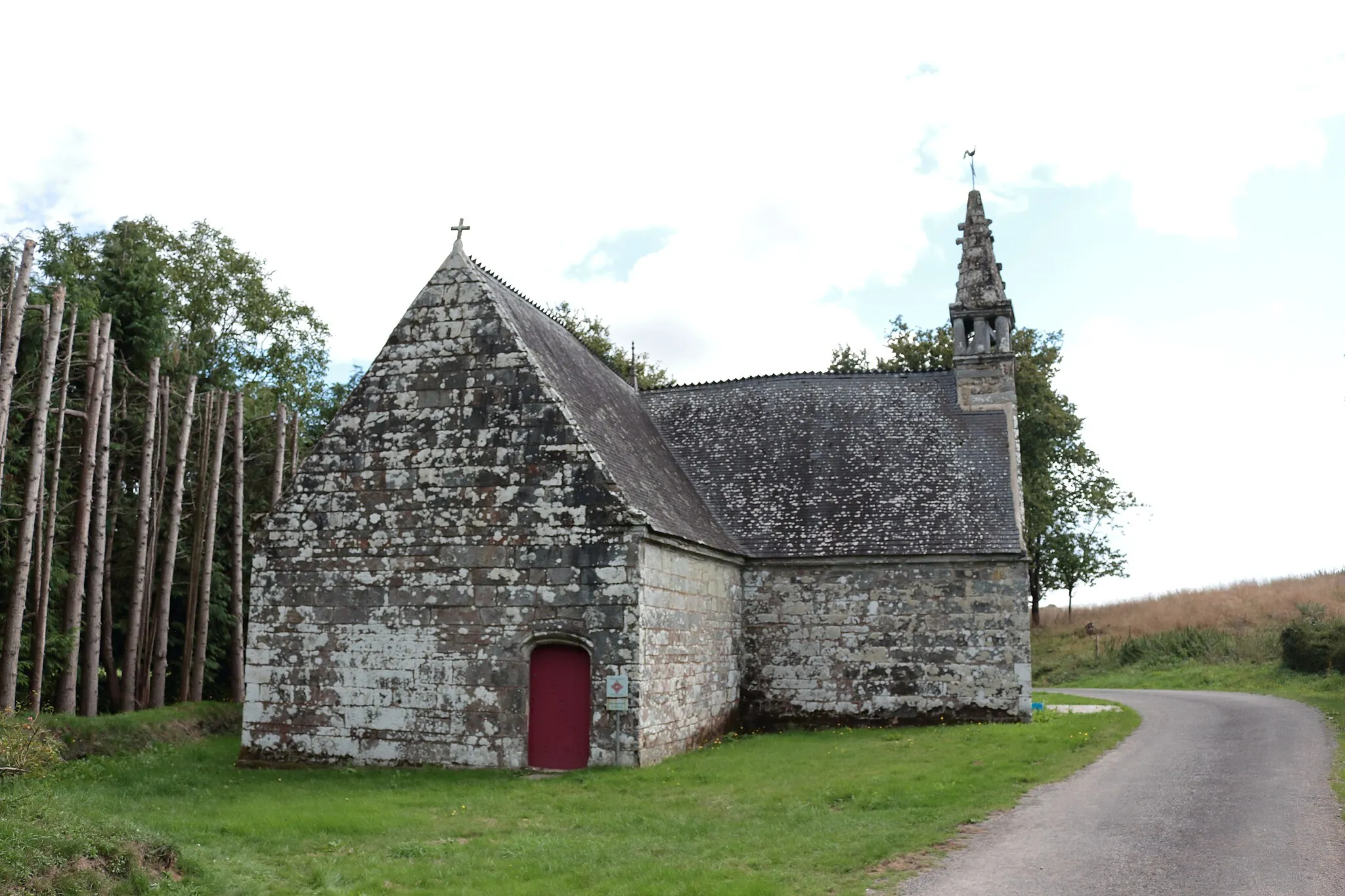 Photo showing: La chapelle Saint-André de Langlo en Cléguérec (Morbihan, Bretagne, France.)