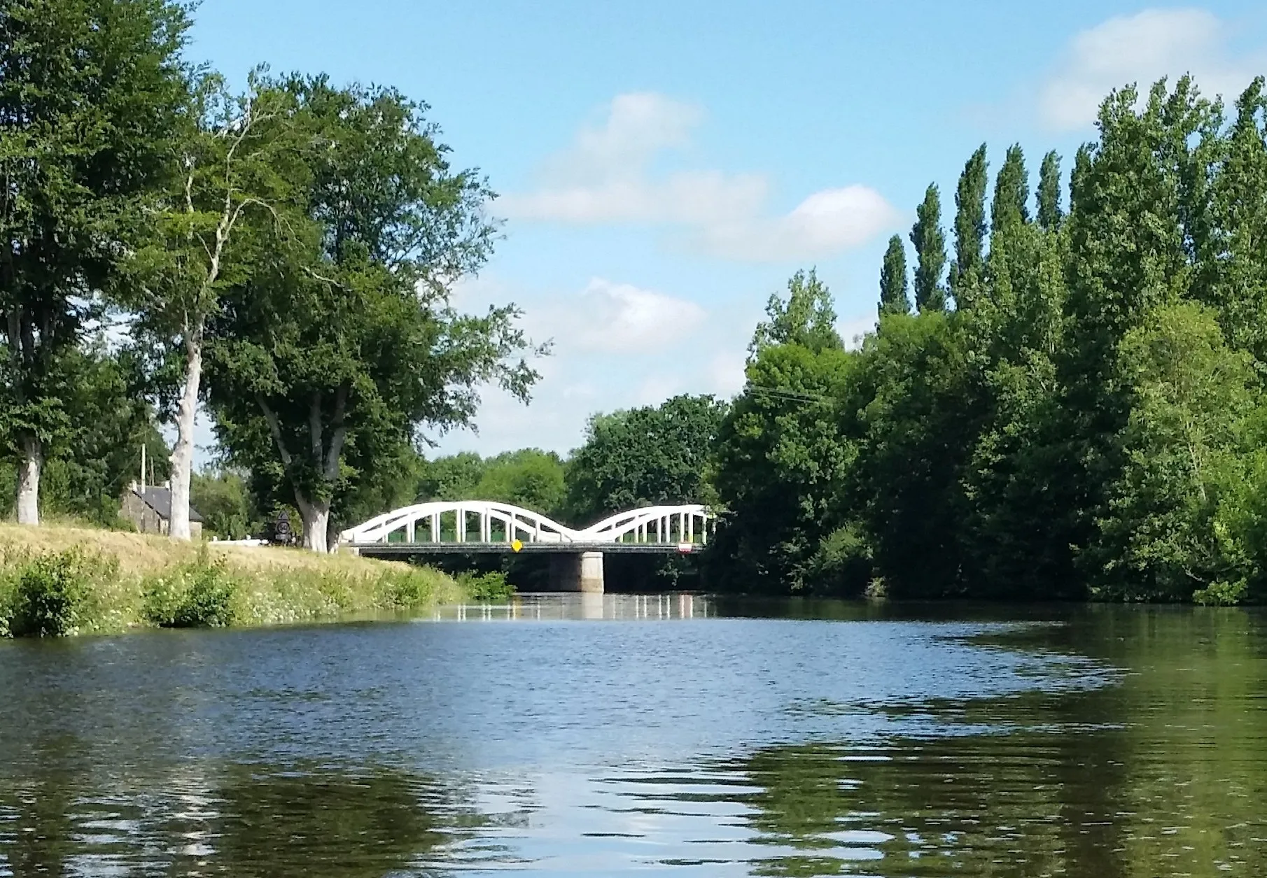 Photo showing: Le Pont d'Oust a Peillac