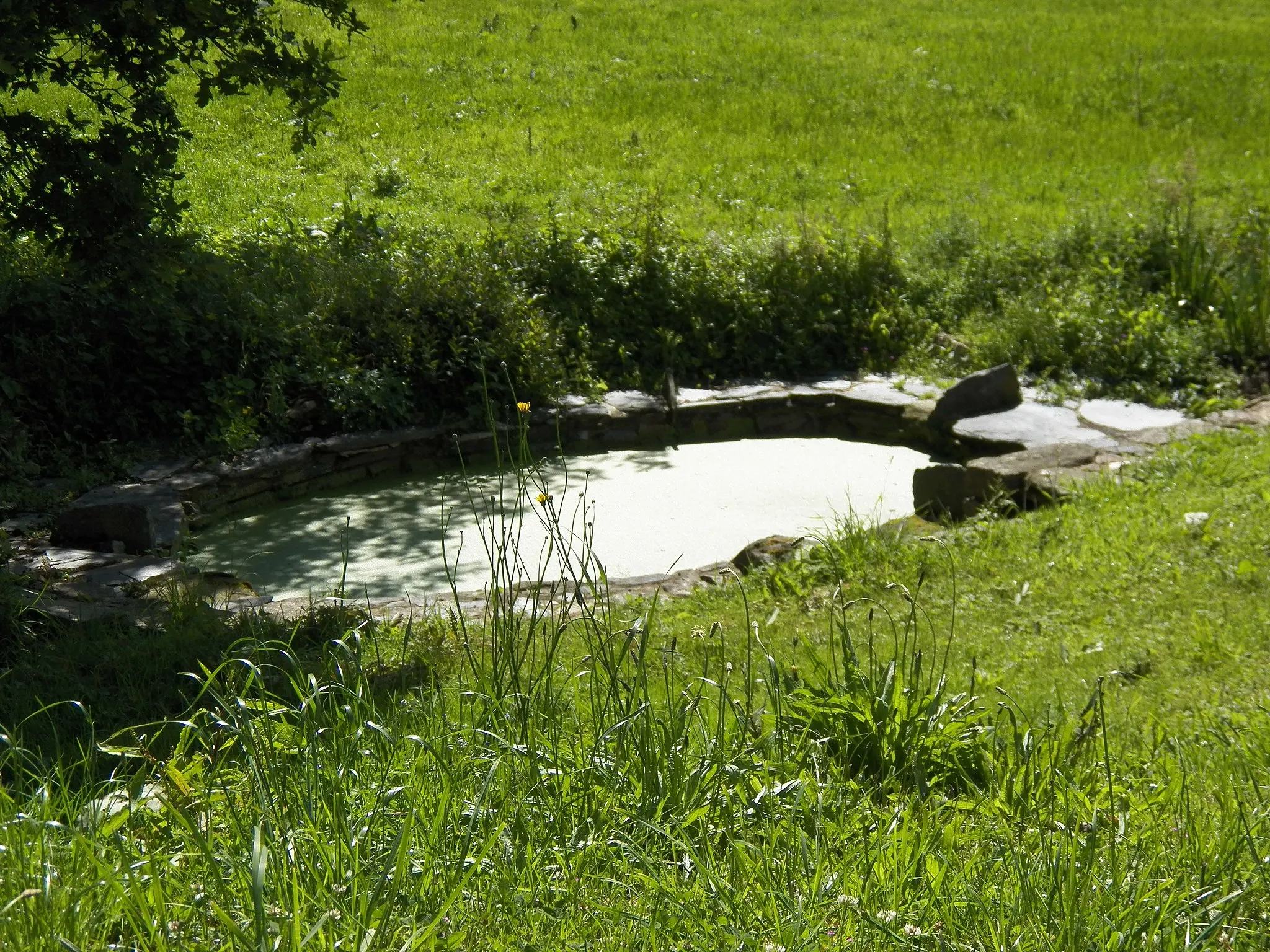 Photo showing: Lavoir de Maubran, sur la commune de Peillac, dans le Morbihan, en 2012.