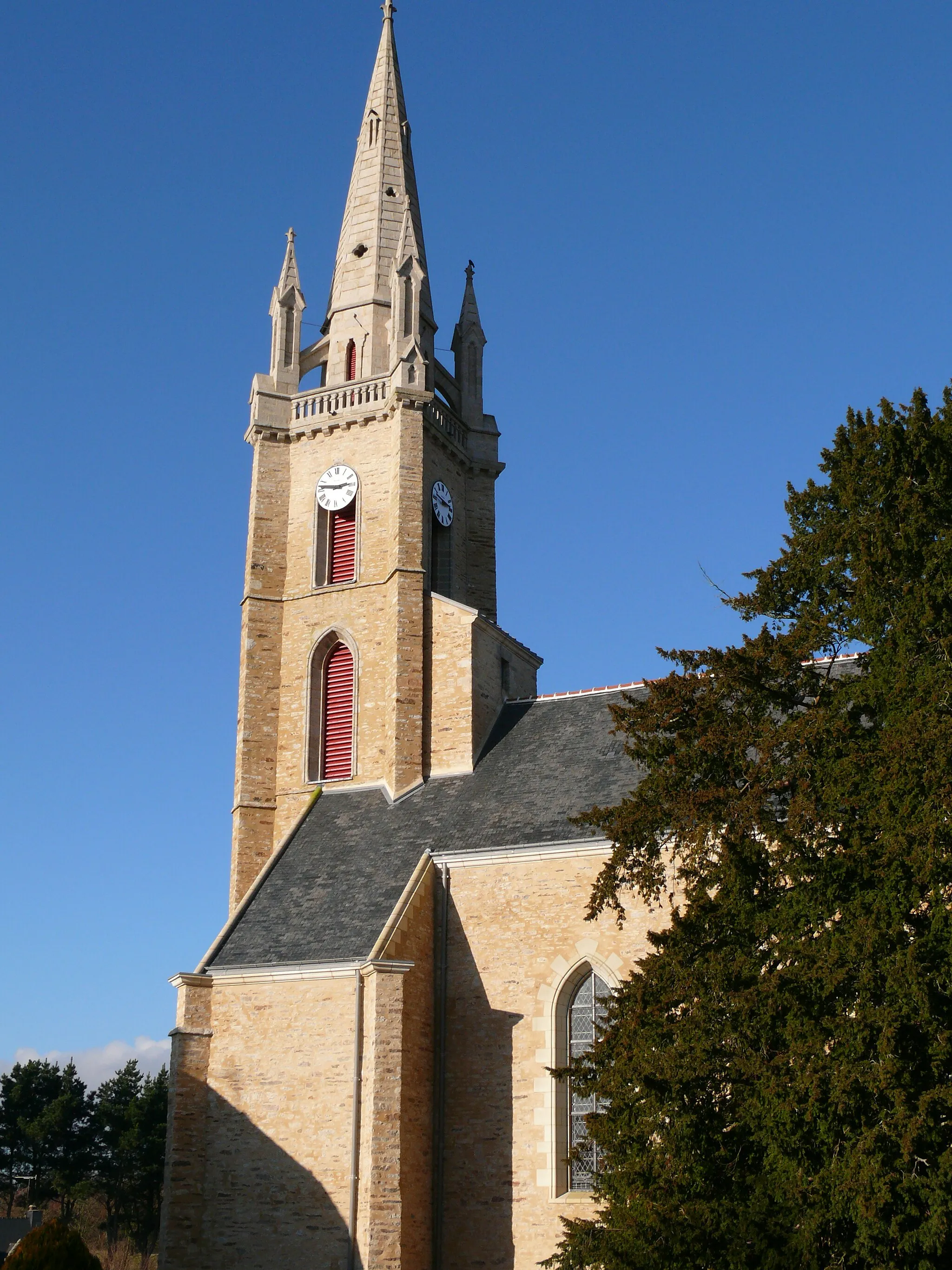 Photo showing: L'Eglise de La Chapelle-Caro