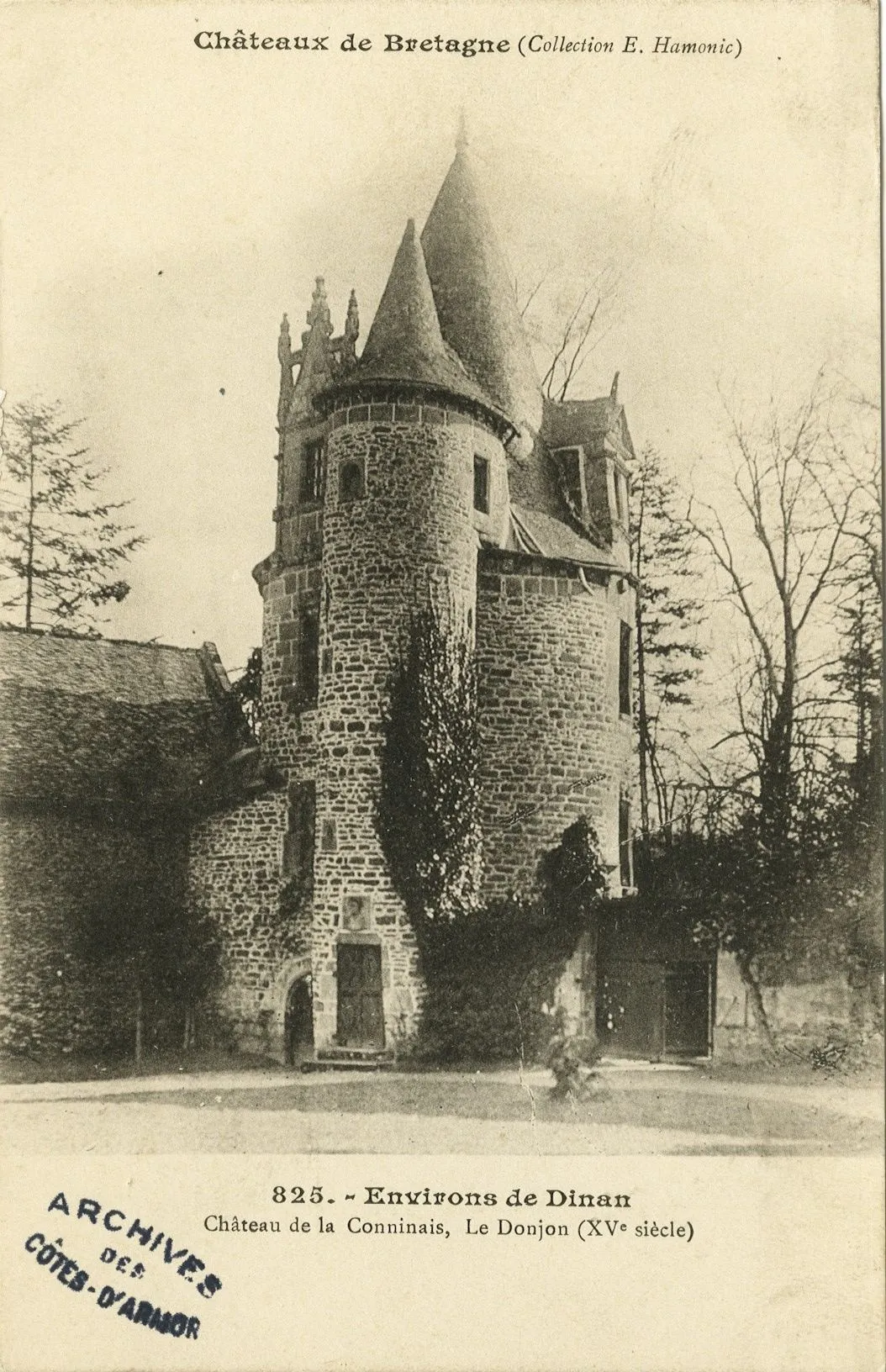 Photo showing: Environs de Dinan. Château de La Coninais.